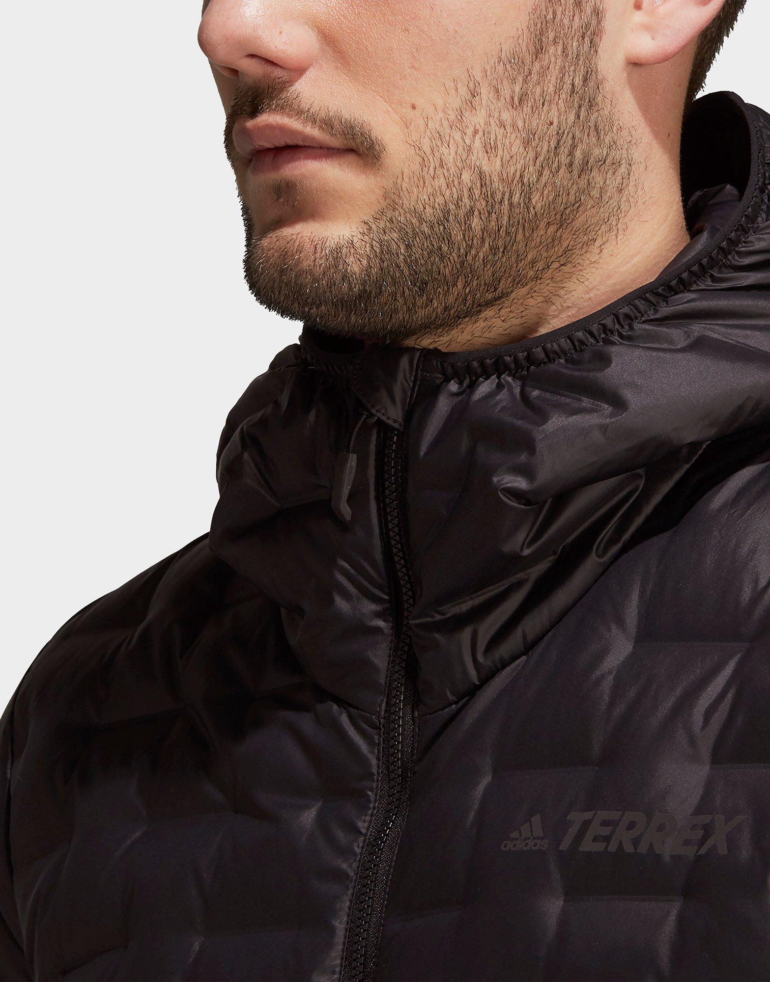 terrex light down hooded jacket