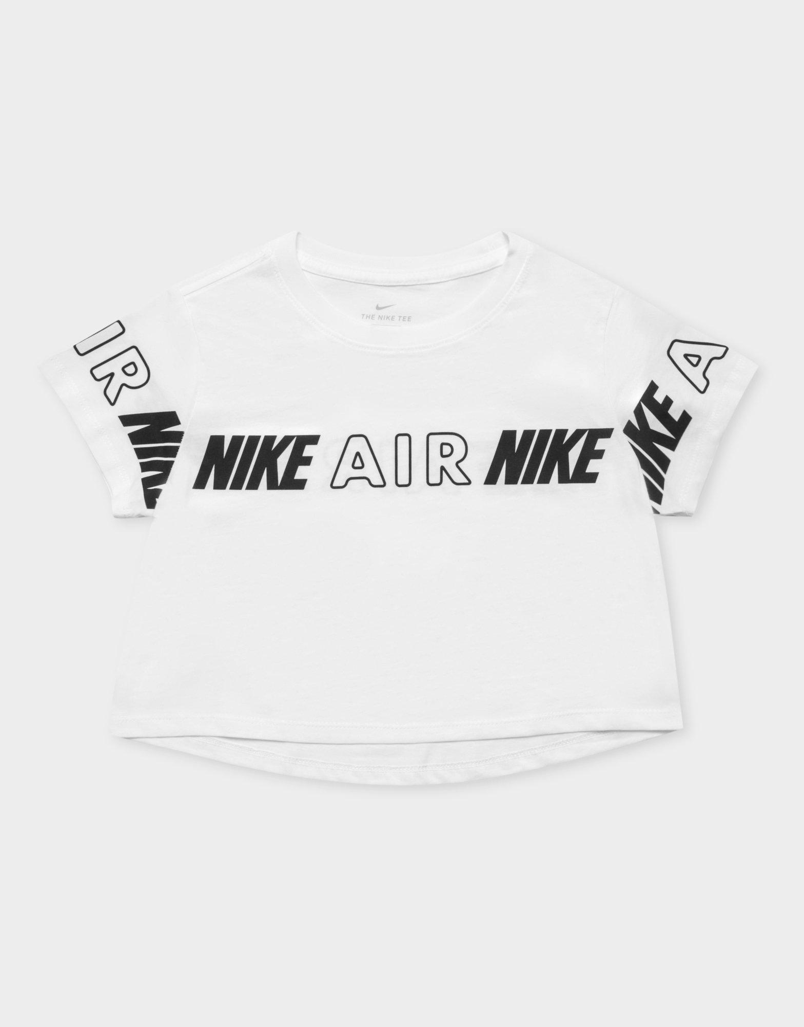 white nike crop