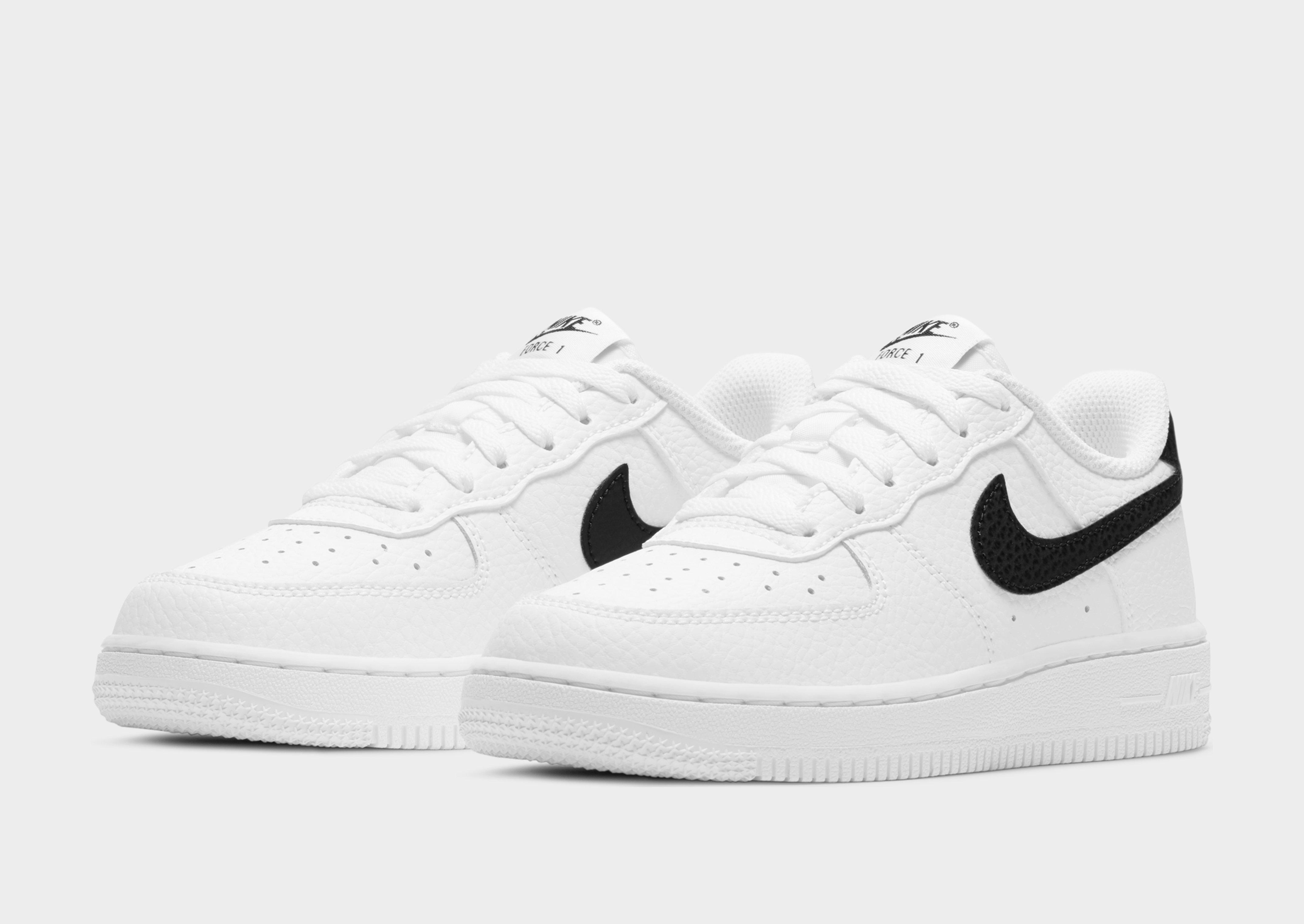 White air forces for on sale kids