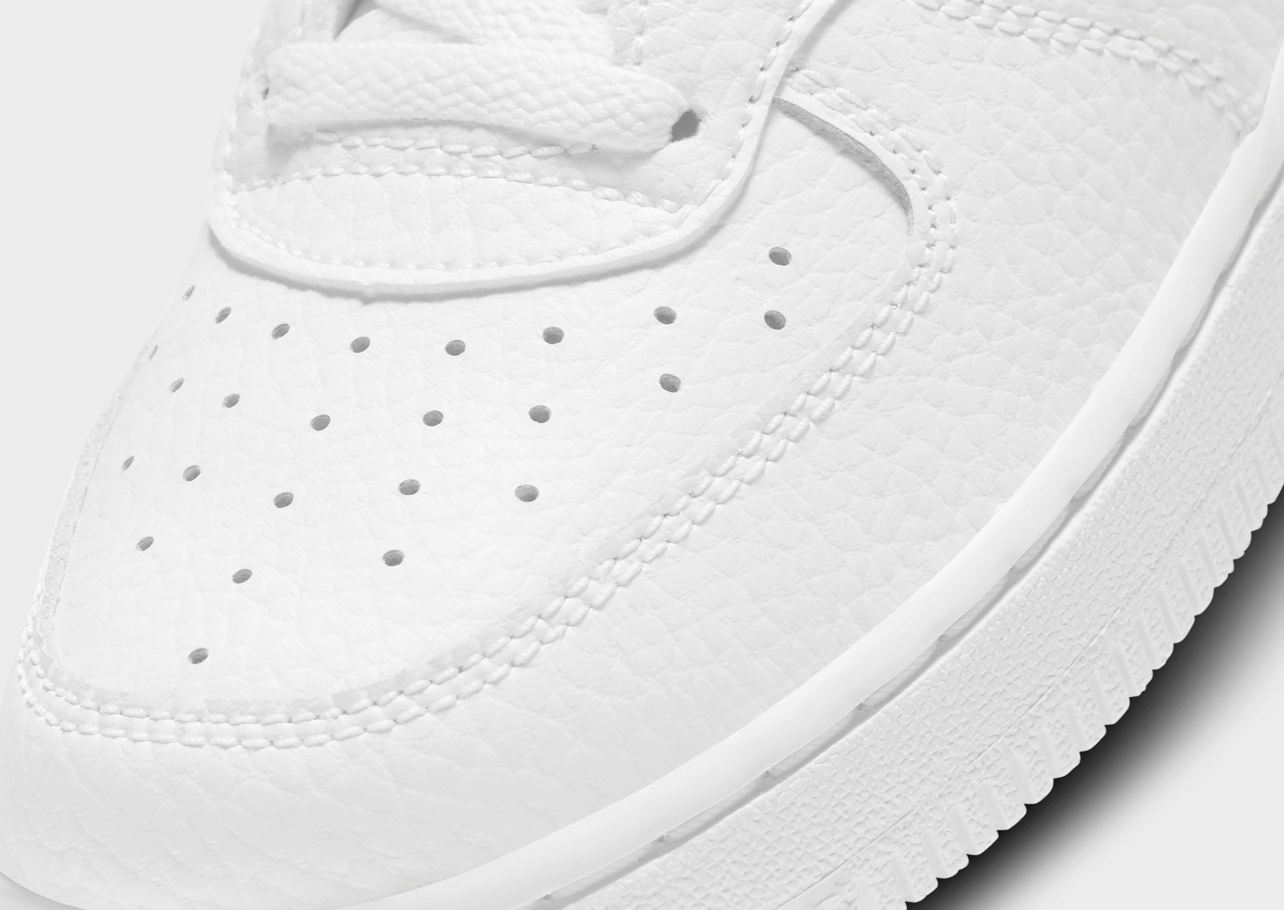 Air force 1 clearance low grade school white