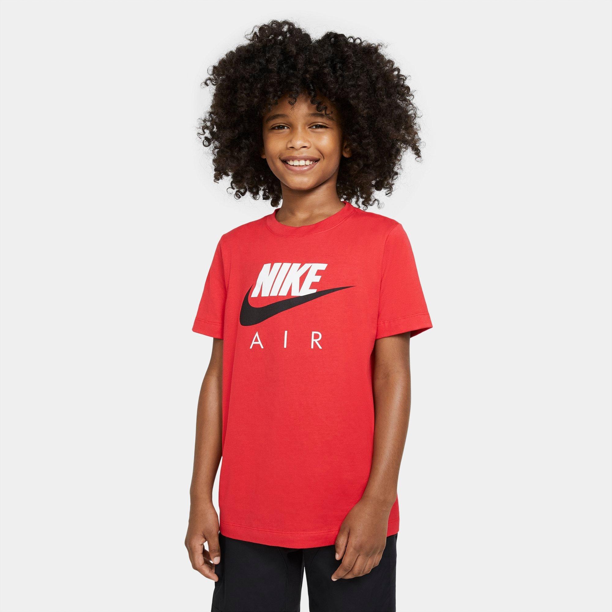 nike air t shirt red