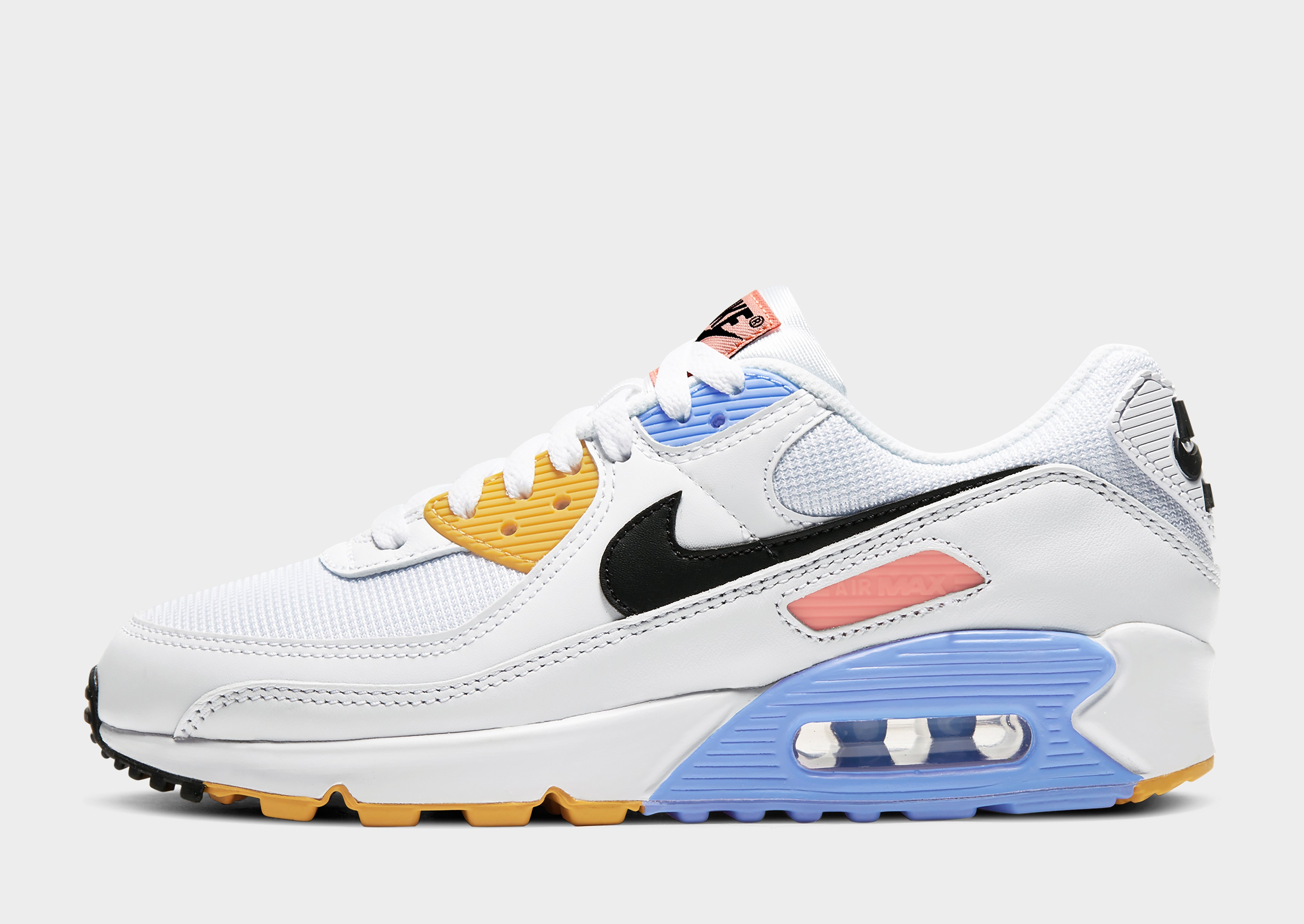 White NIKE Air Max 90 Women's | JD Sports