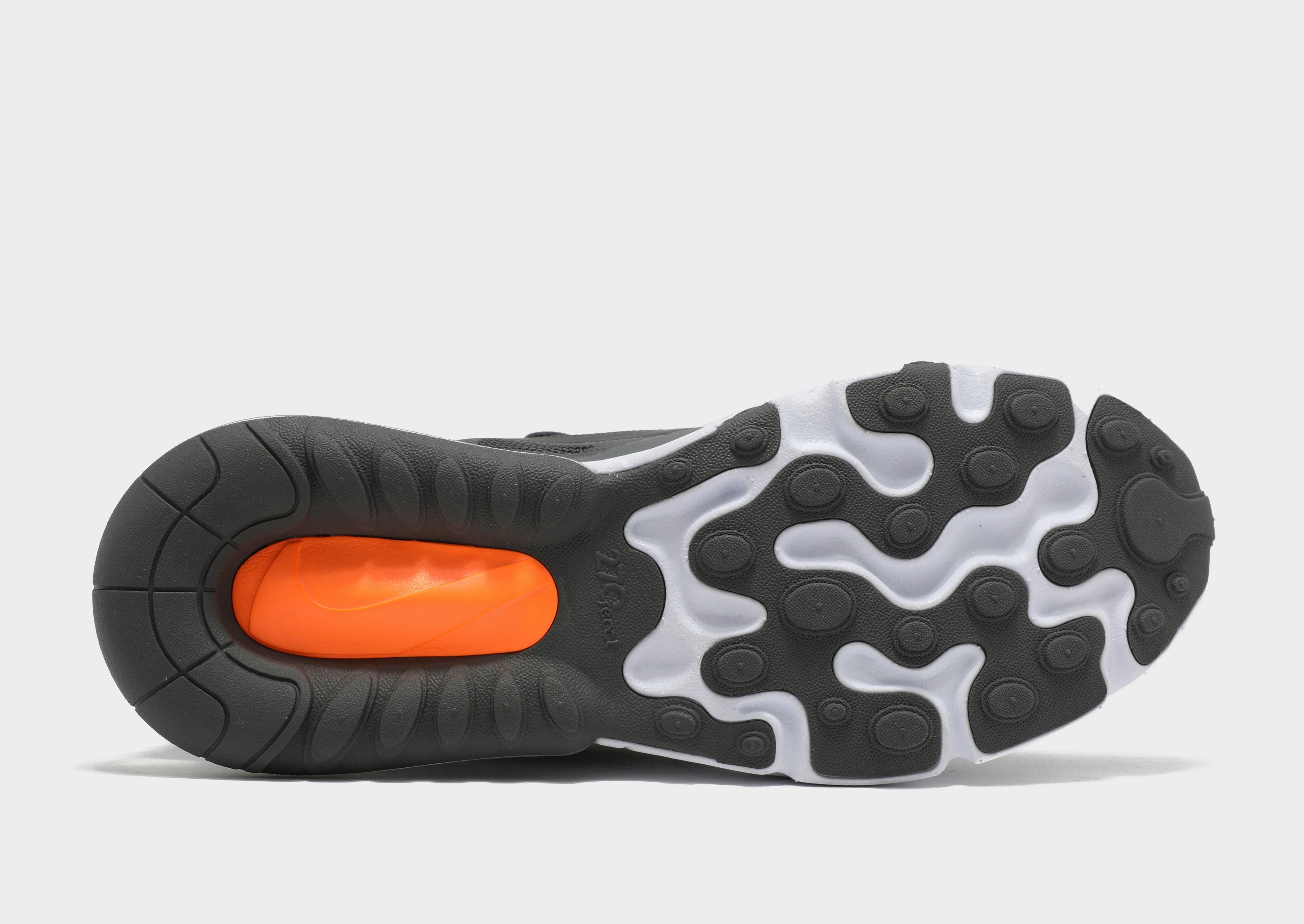 nike air max 270 junior grey and orange