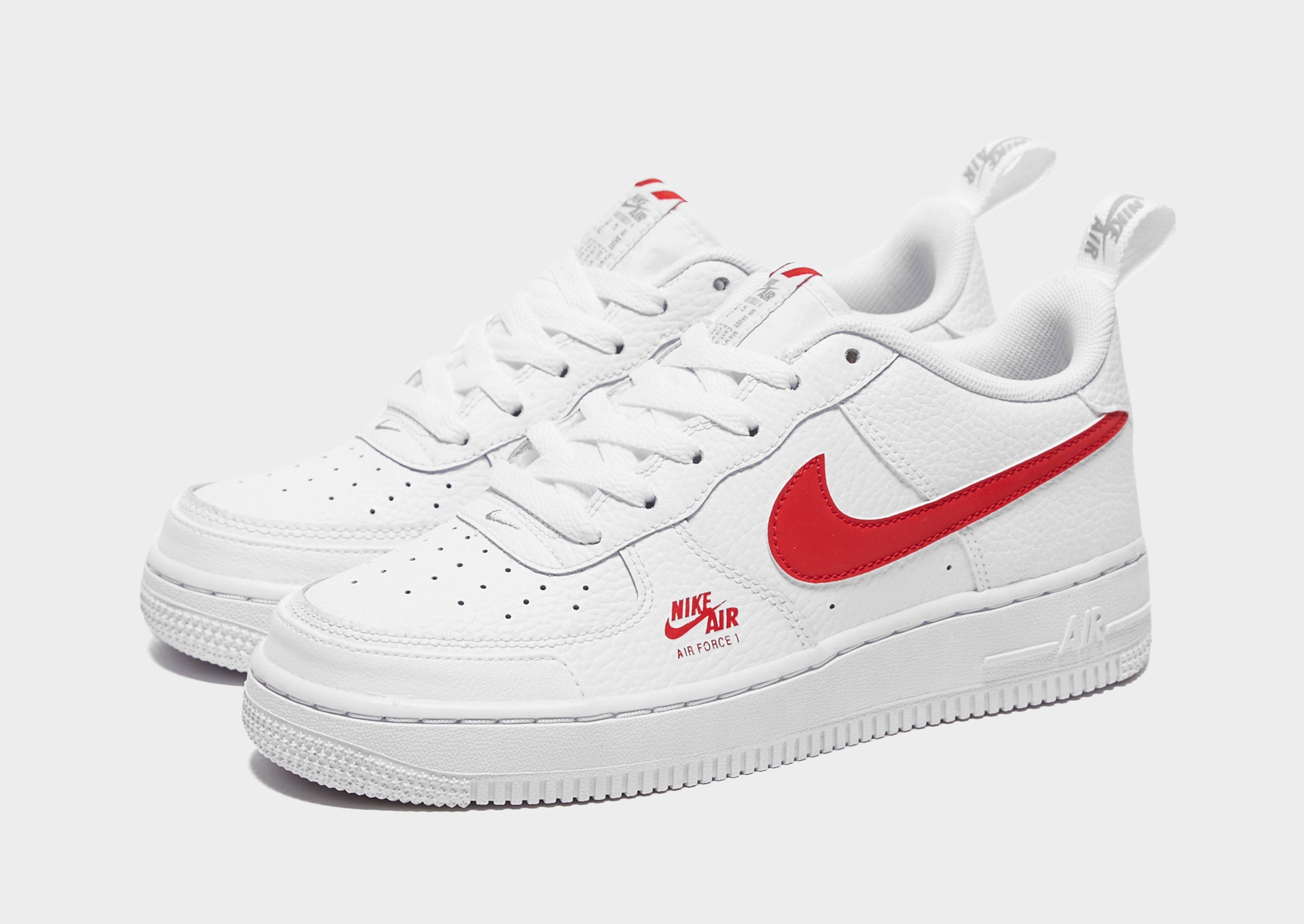 air force 1 with red tick