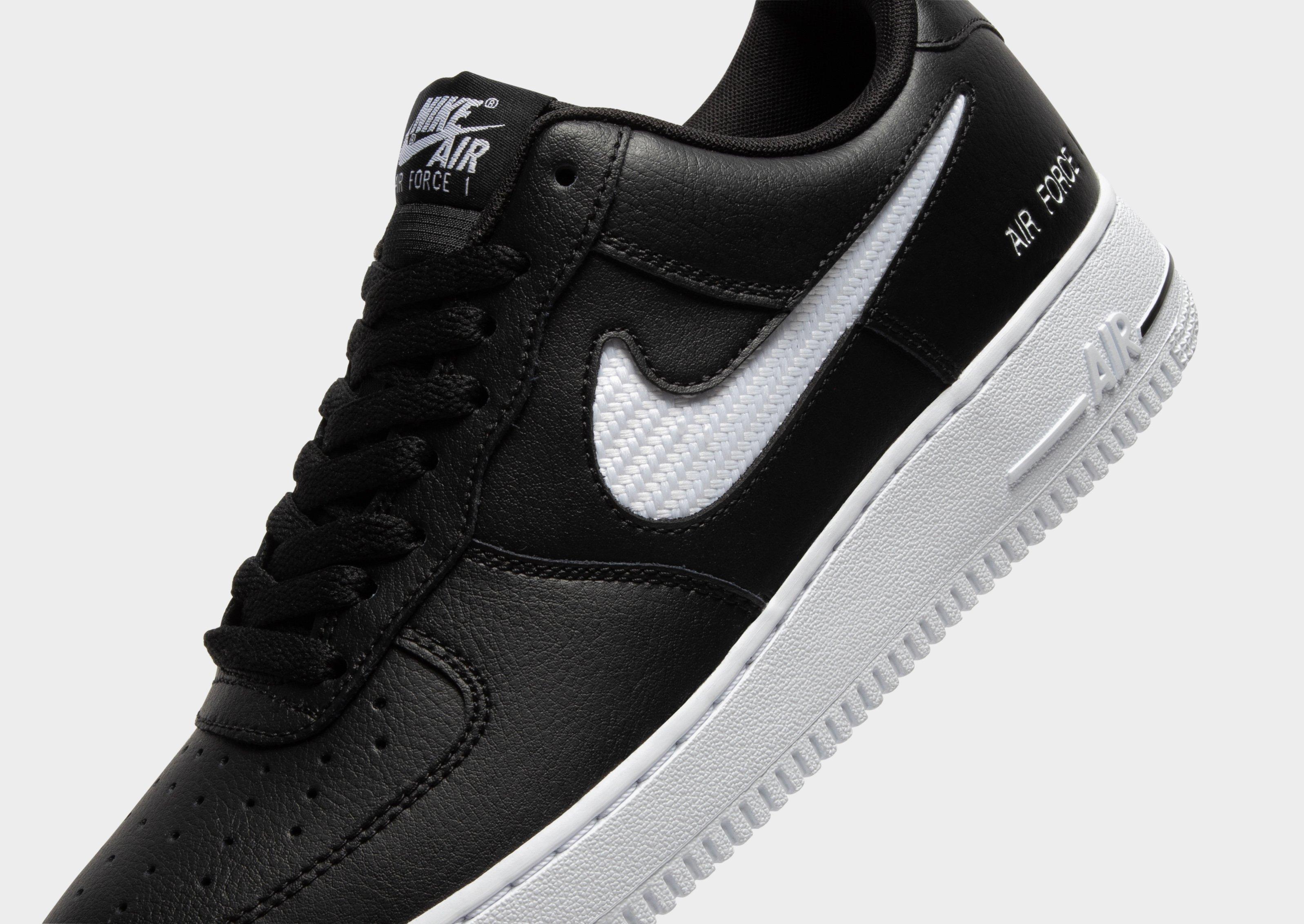 nike air force one lv8 black