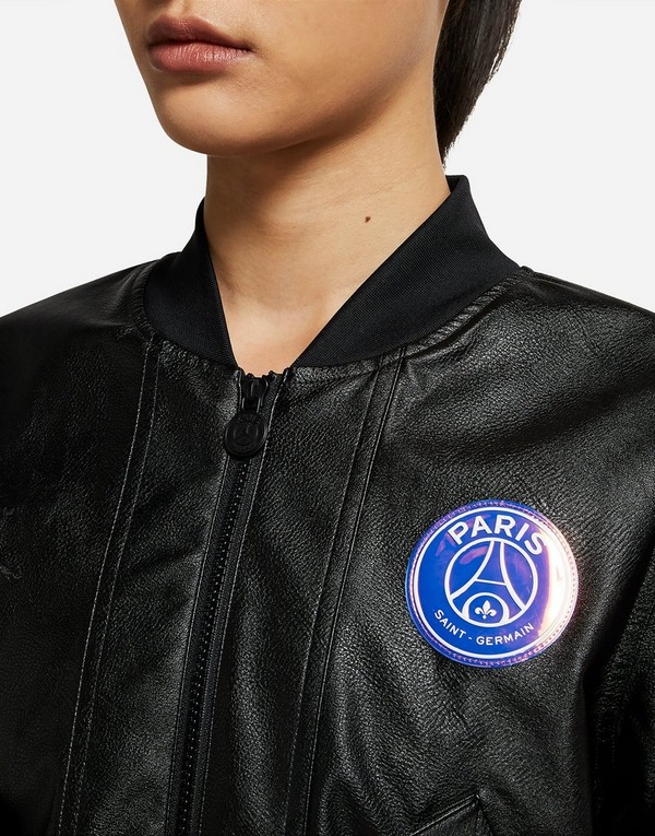 Nike Paris Saint Germain Damen Bomberjacke Schwarz Jd Sports