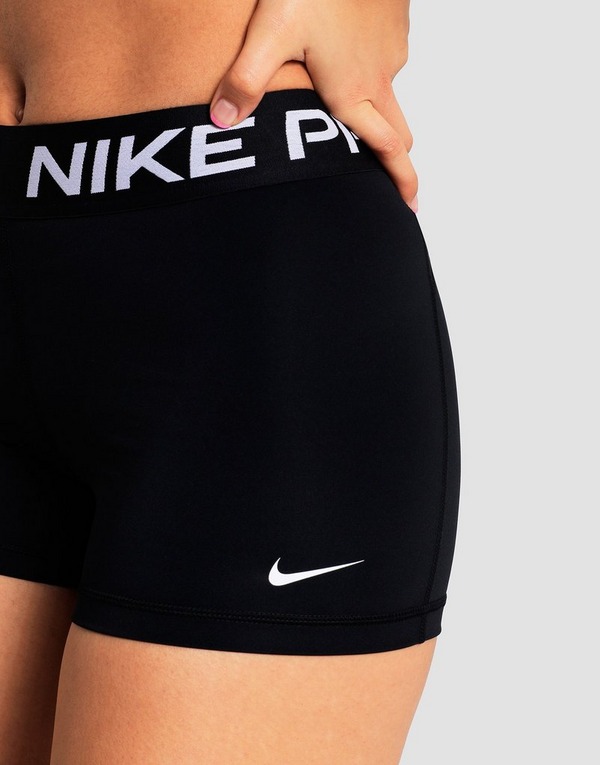 Black Nike Pro 3 Inch Shorts - JD Sports 