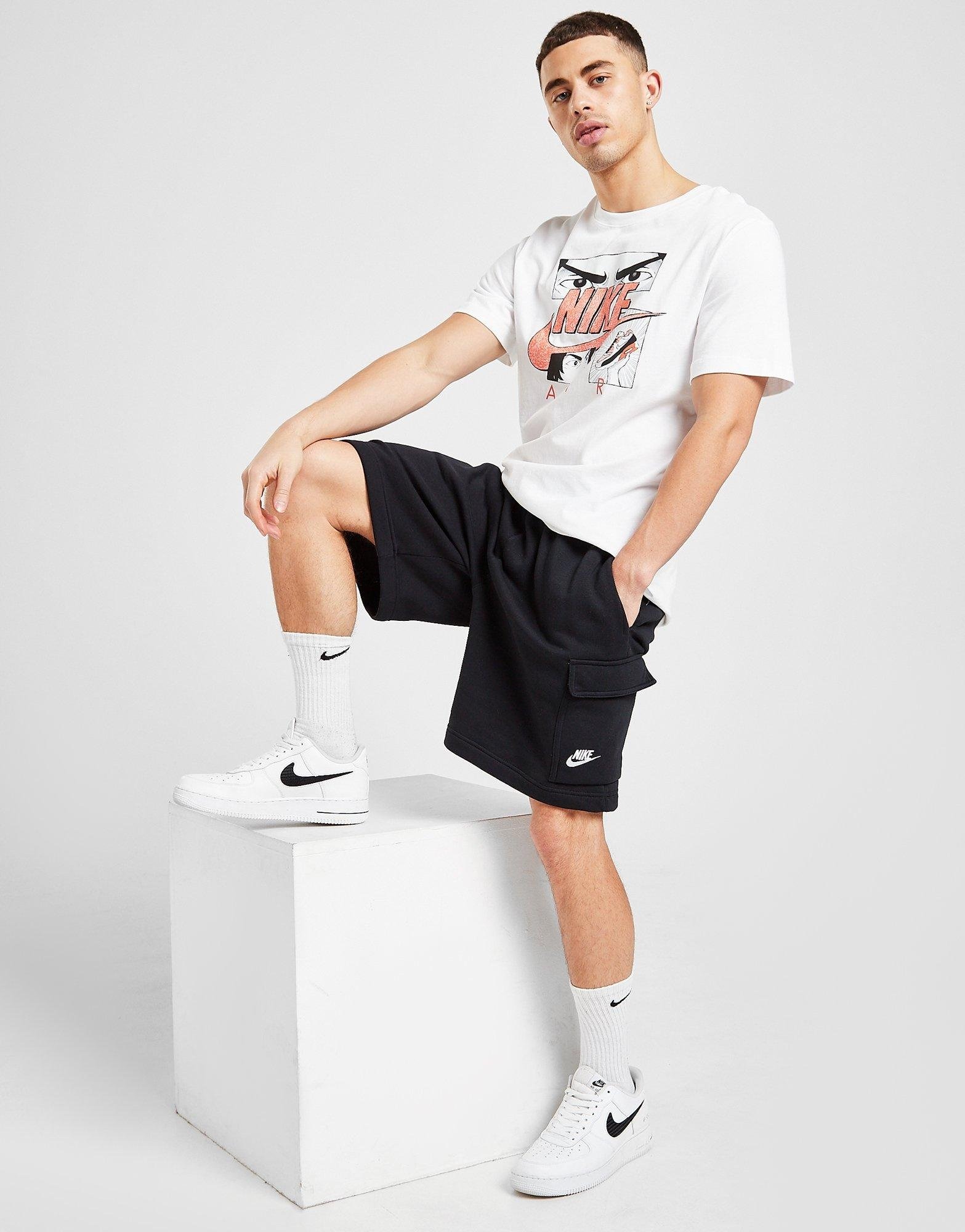 Black Nike Club Cargo Shorts JD Sports NZ