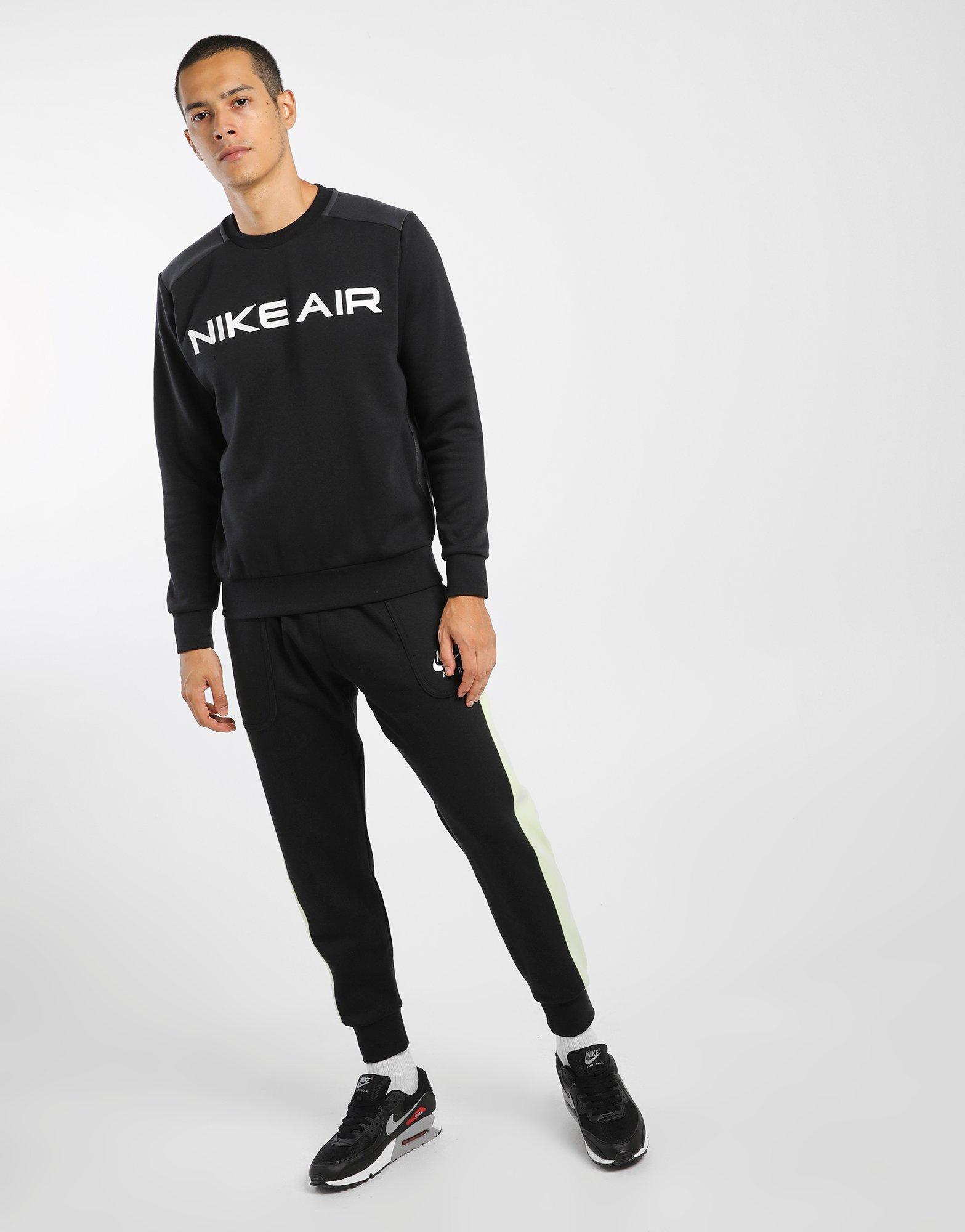 nike air fleece crewneck