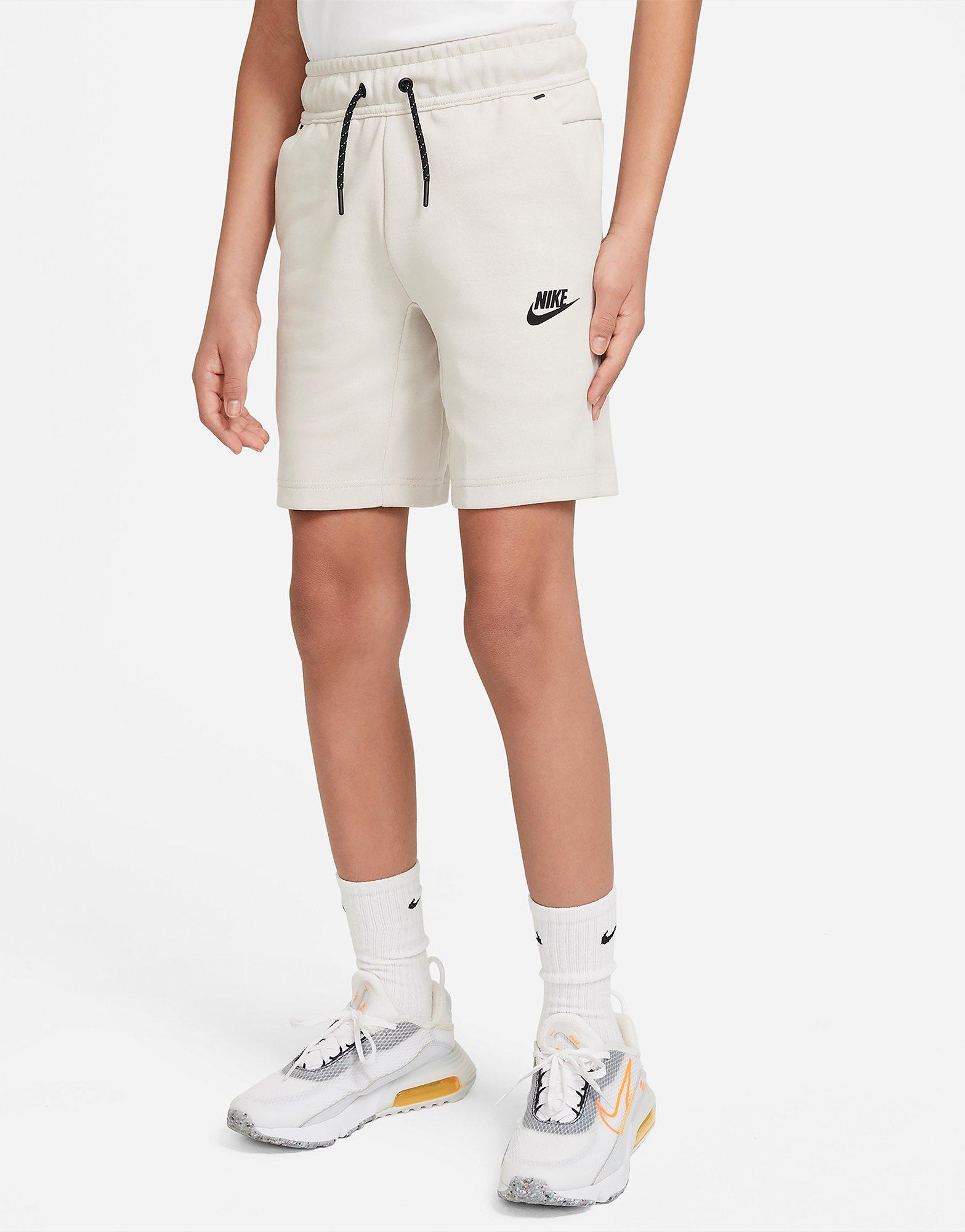 Brown Nike Tech Fleece Shorts Junior | JD Sports