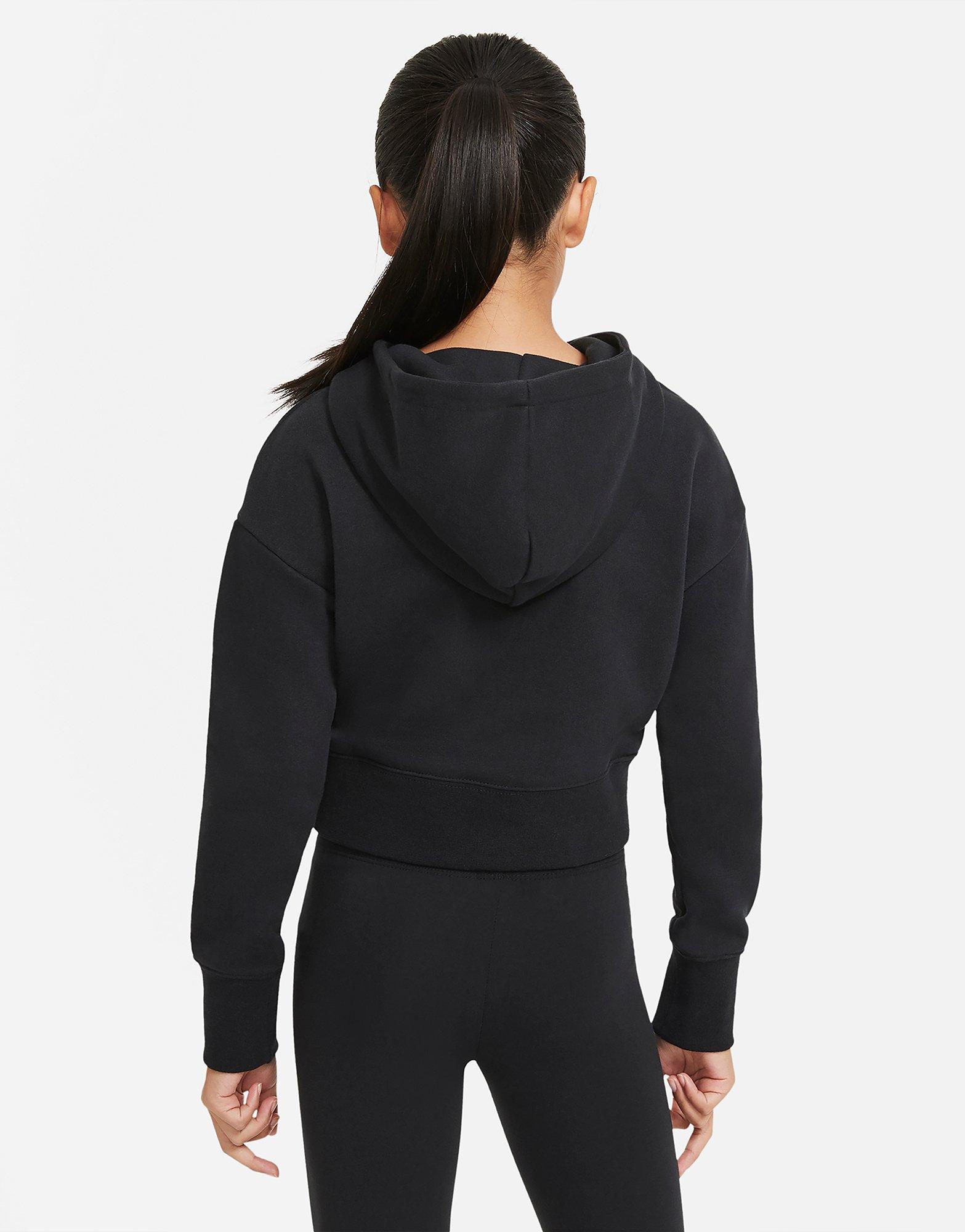 nike cropped hoodie girls