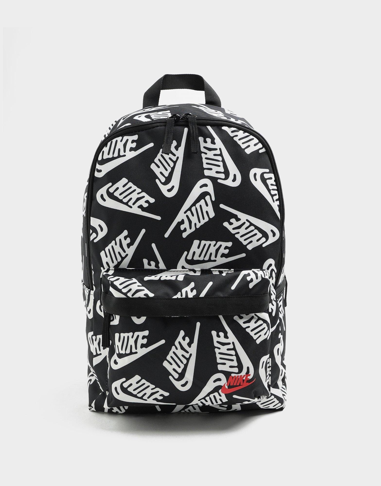 nike sportswear heritage printed backpack