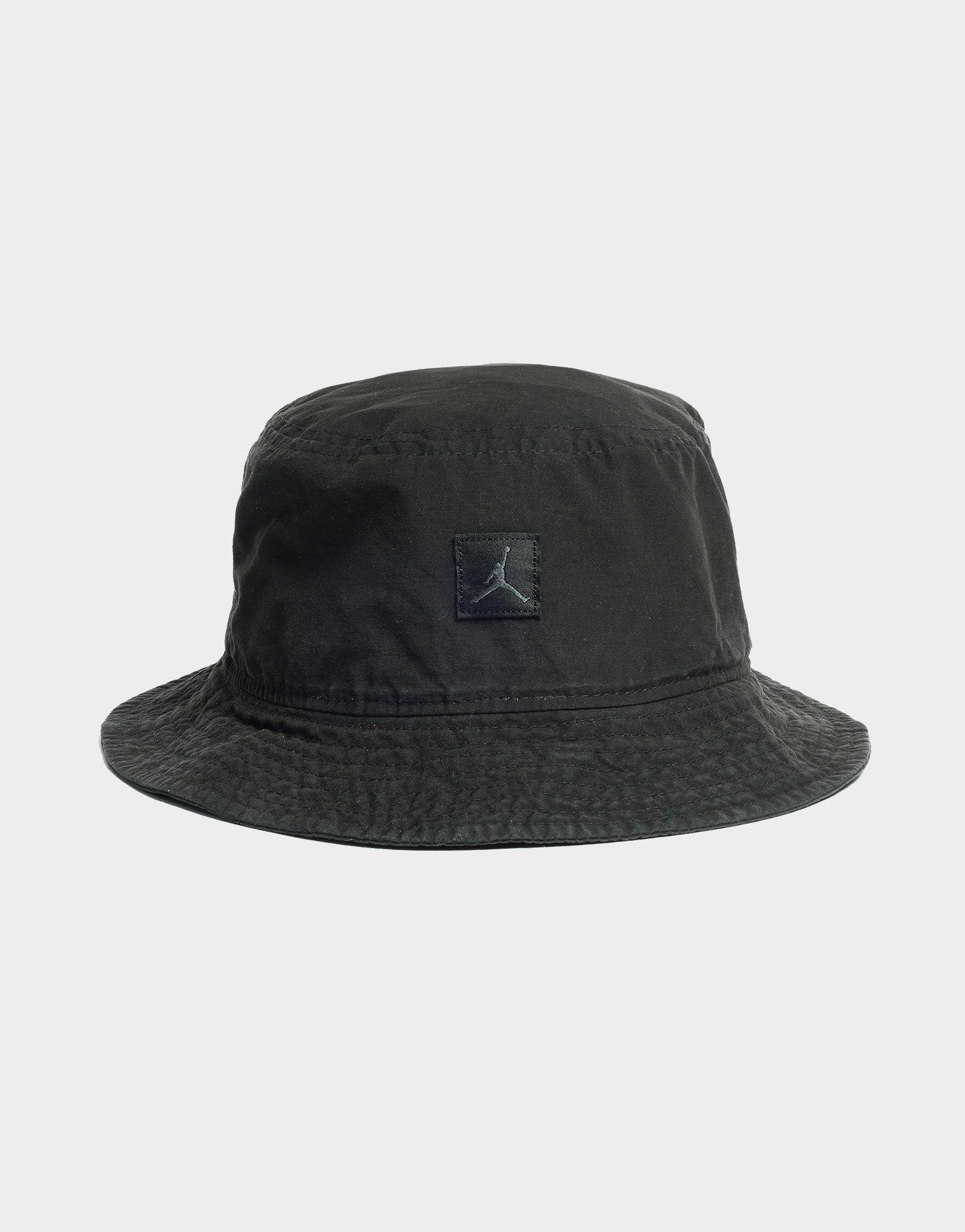 black jordan bucket hat