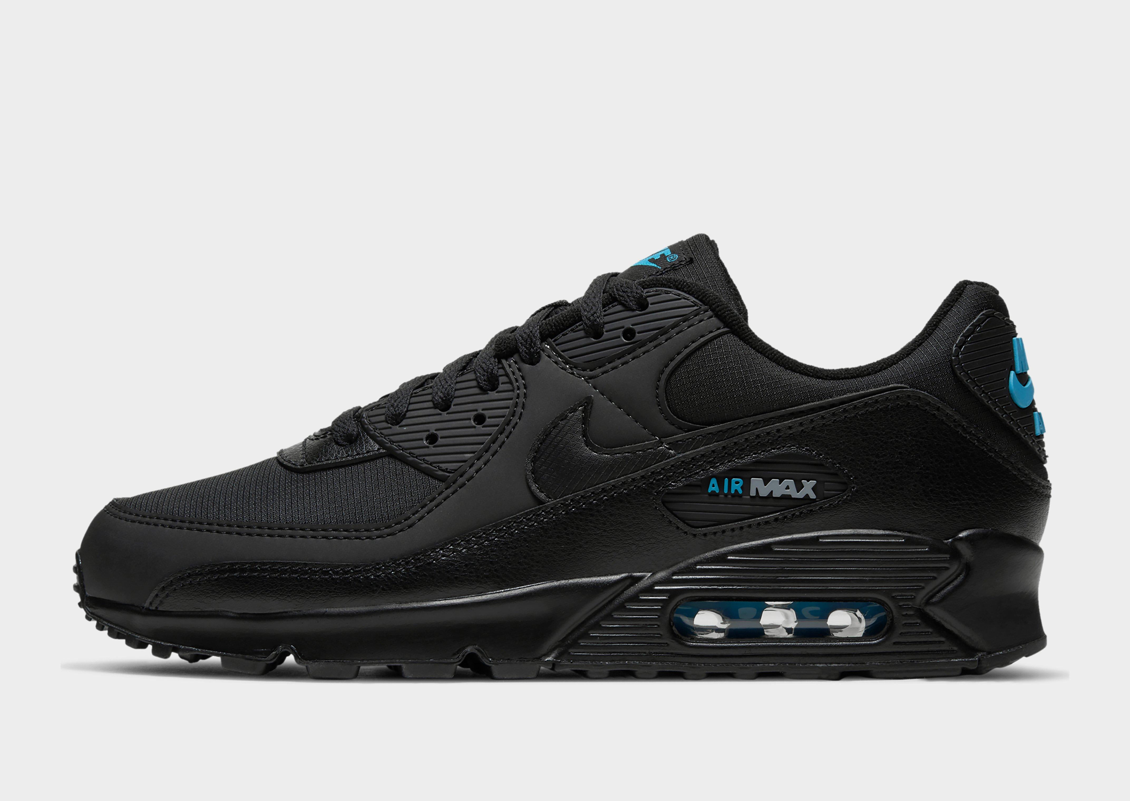 nike air max 90 black gray