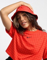 Nike เสื้อครอปผู้หญิง Icon Clash Oversized