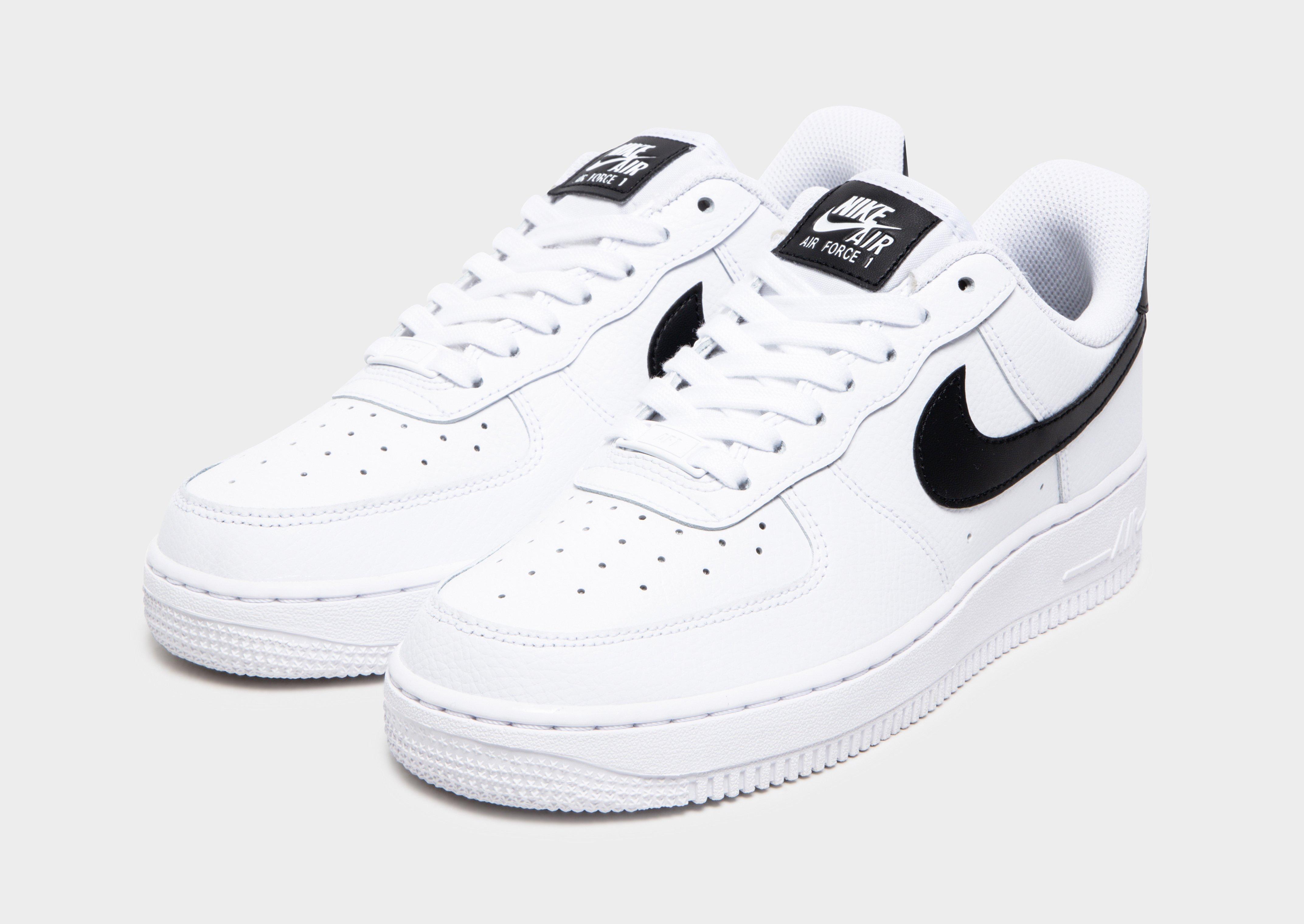 White air store force ones women