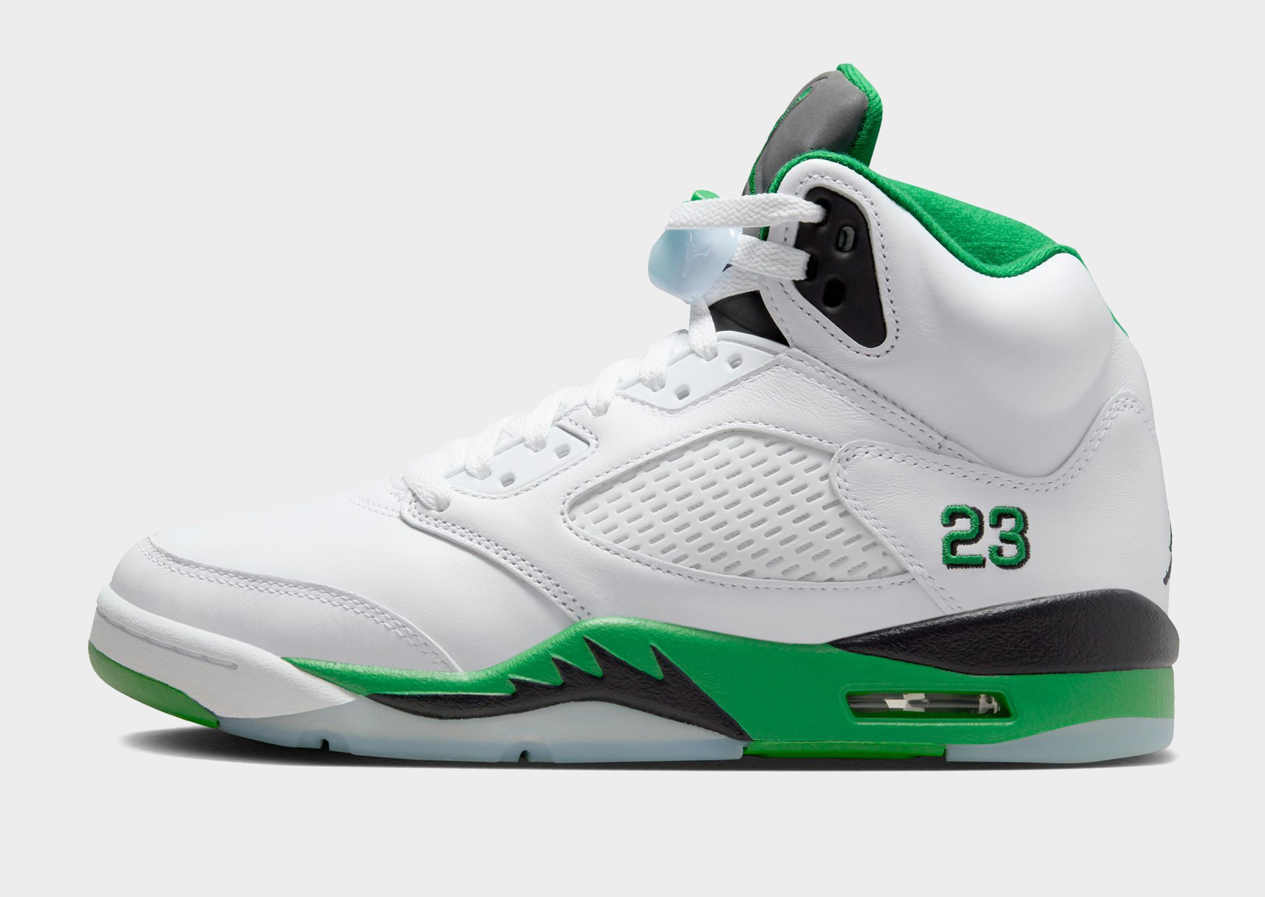 jordan 5 white pink green