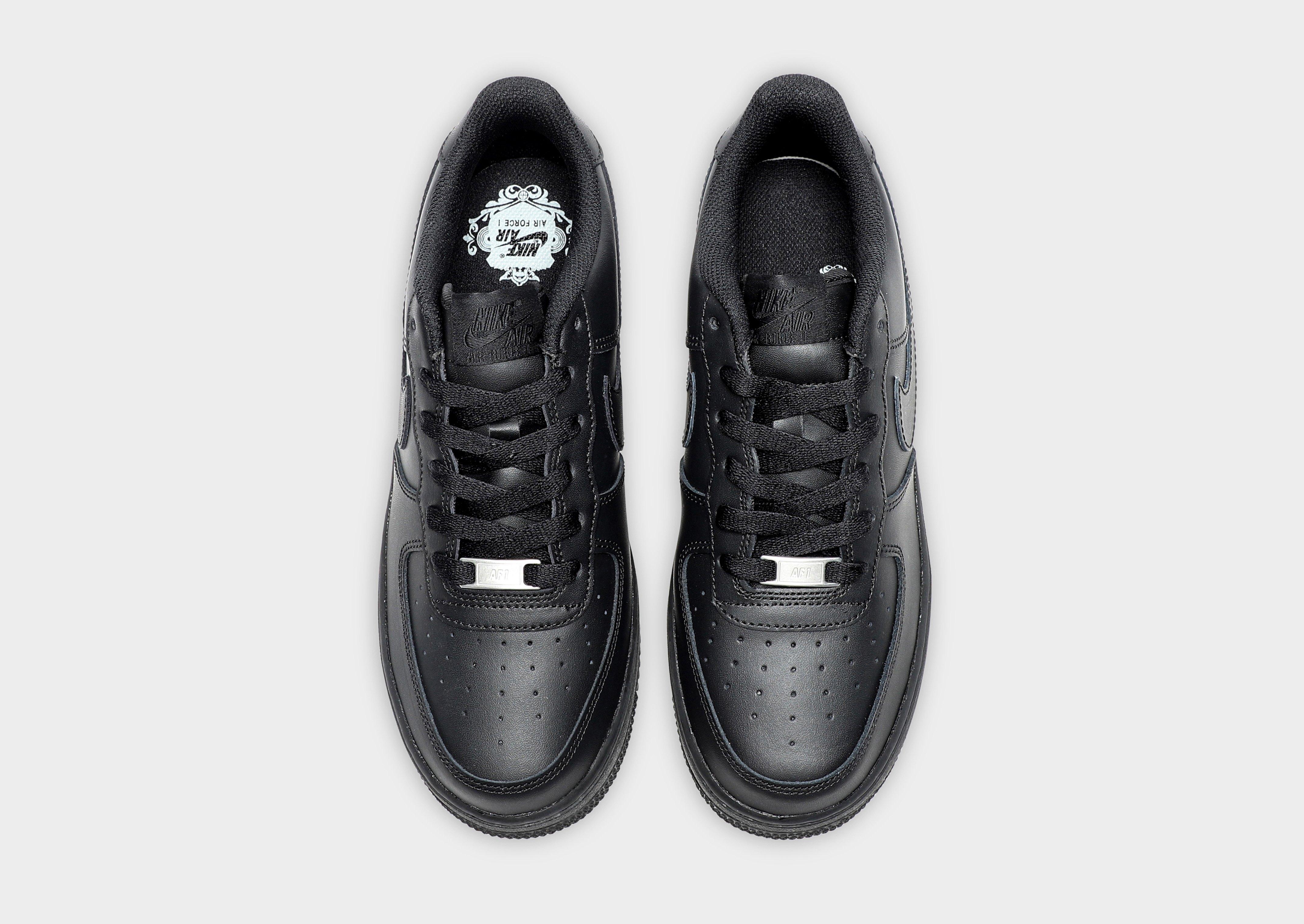 Nike air force 1 black sale jd sports