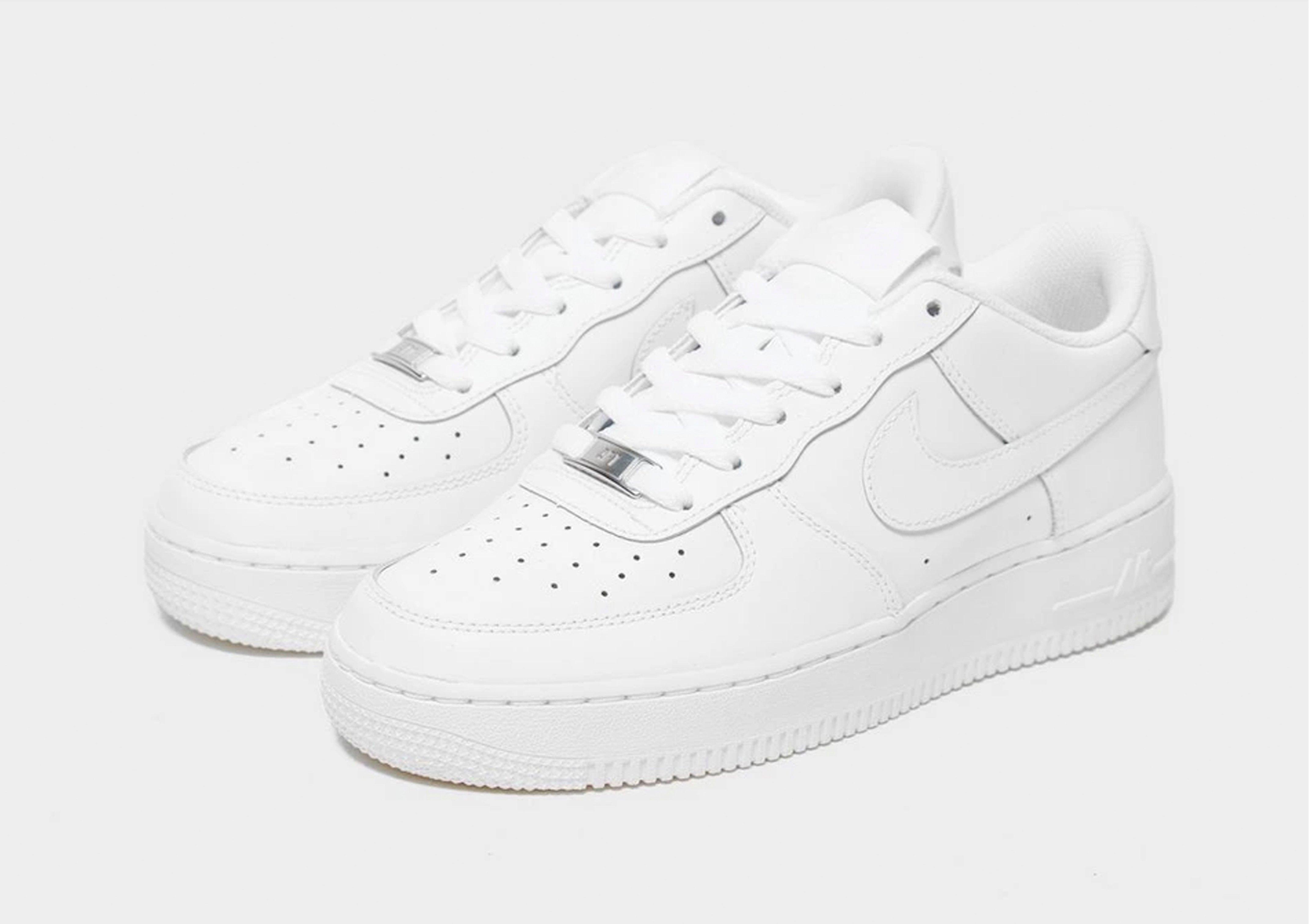 Nike air force store white junior