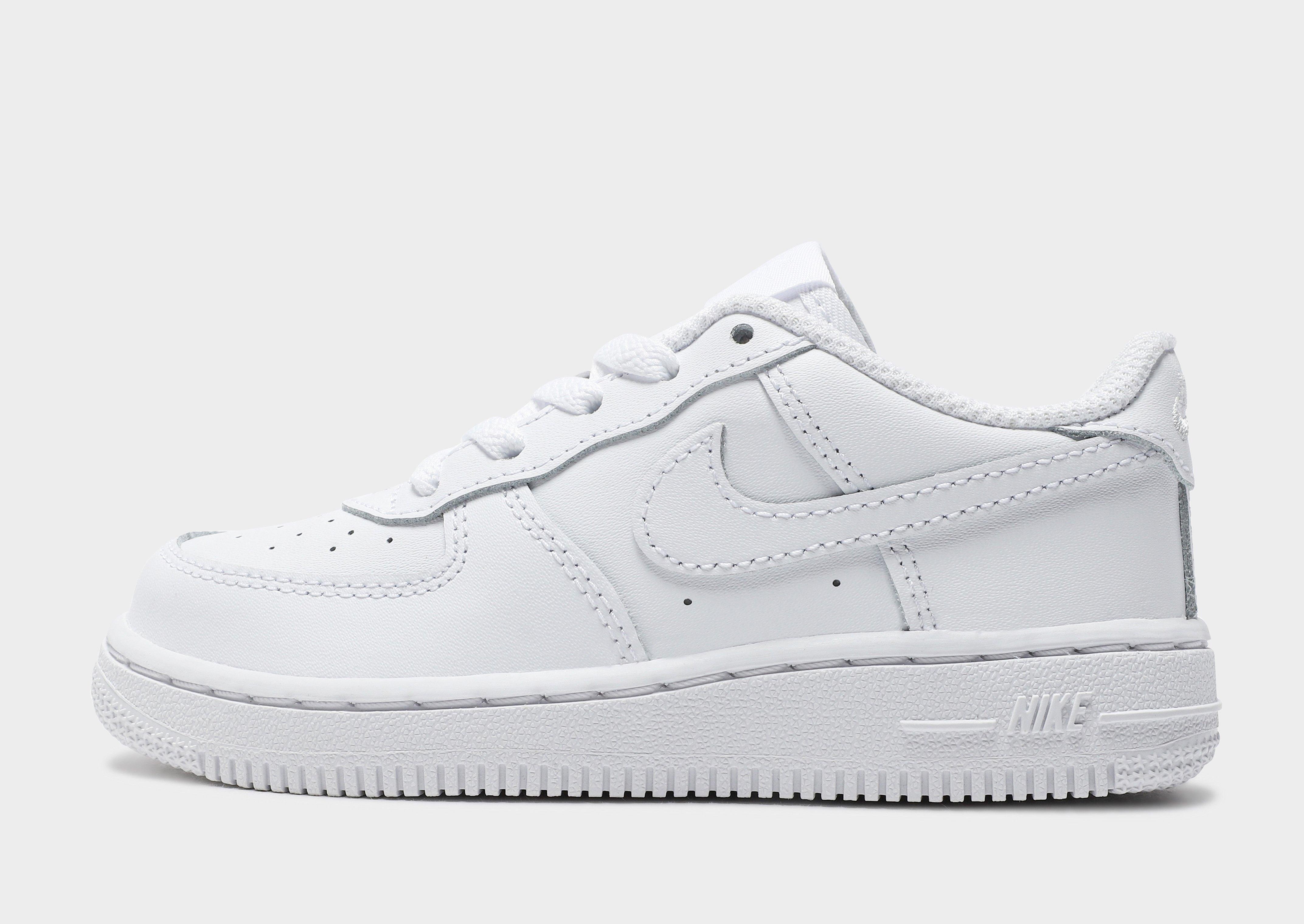 baby white air forces