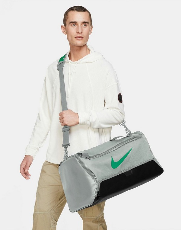 Grey Nike Brasilia 9.5 Training Duffel Bag - JD Sports Singapore