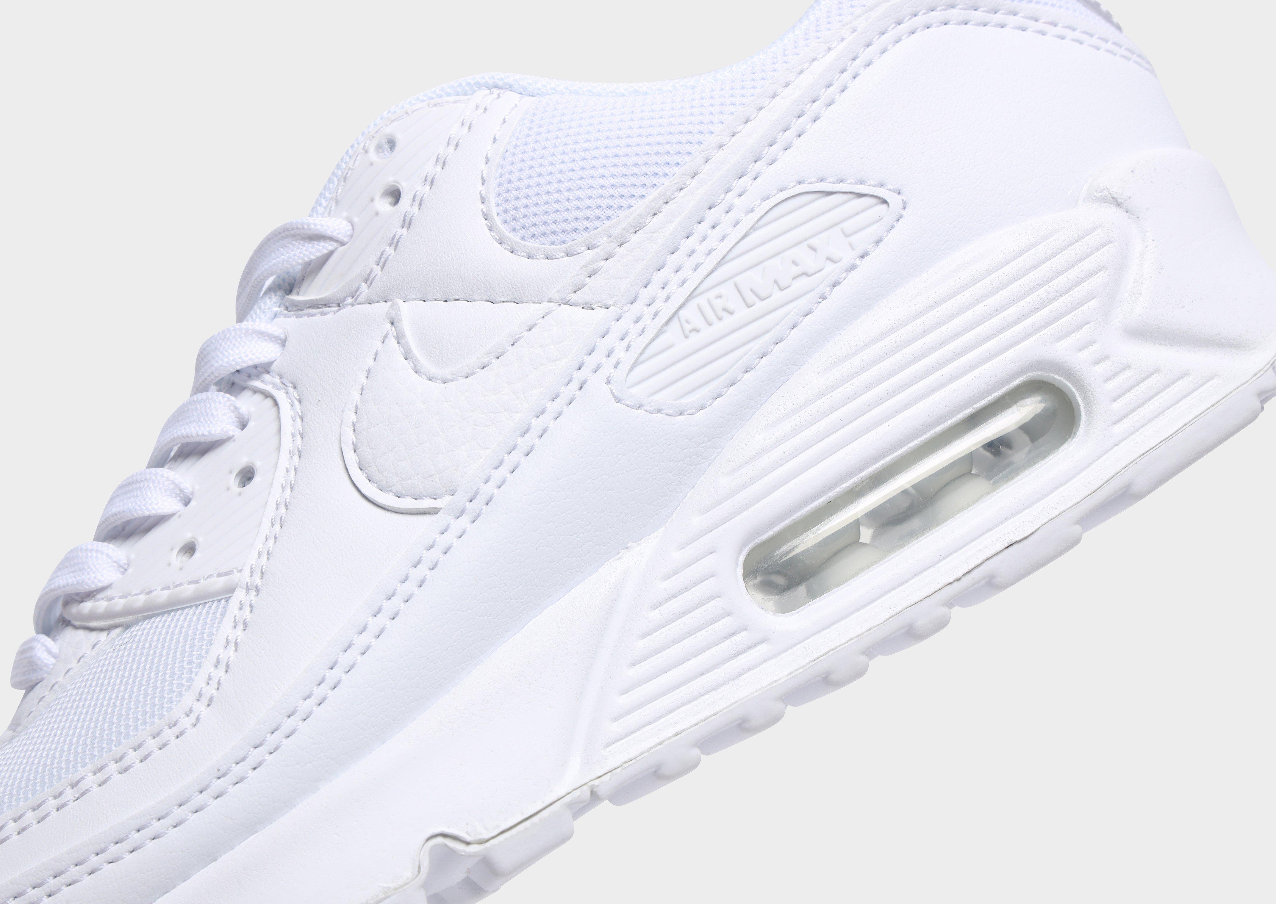 White Nike Air Max 90 Women's - JD Sports Global