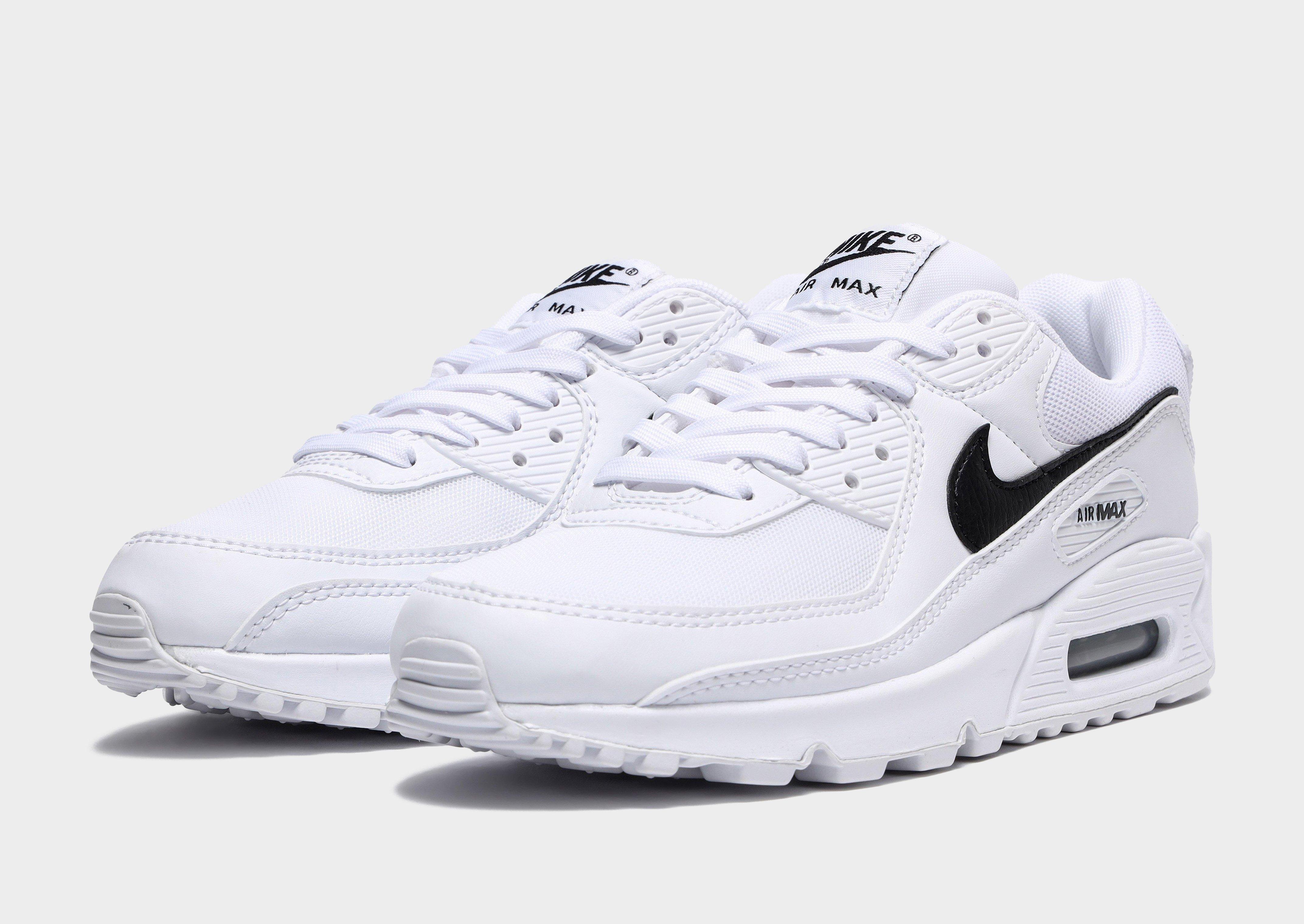 White Nike Air Max 90 Women's - JD Sports Singapore