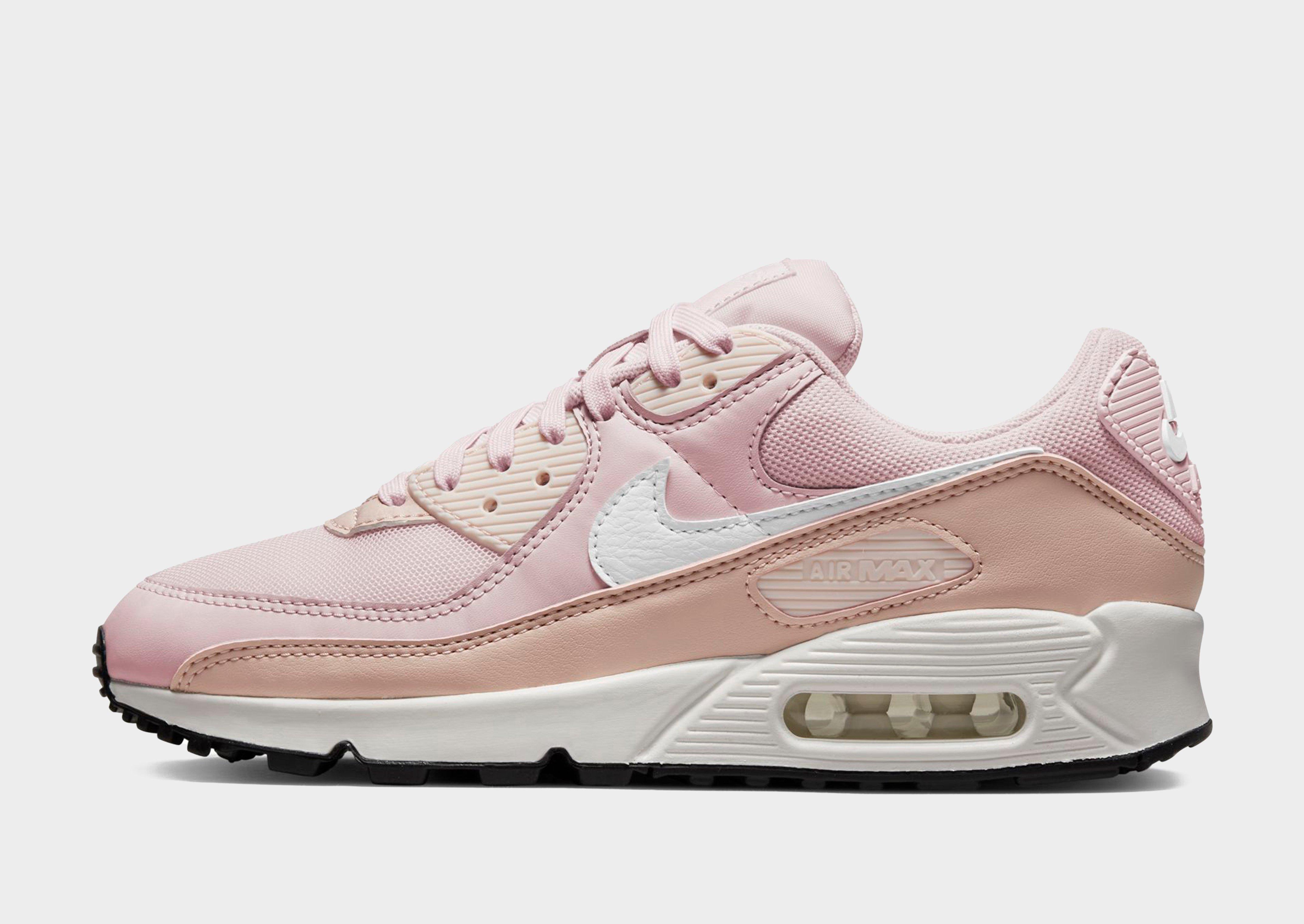 Pink and hotsell gold air max