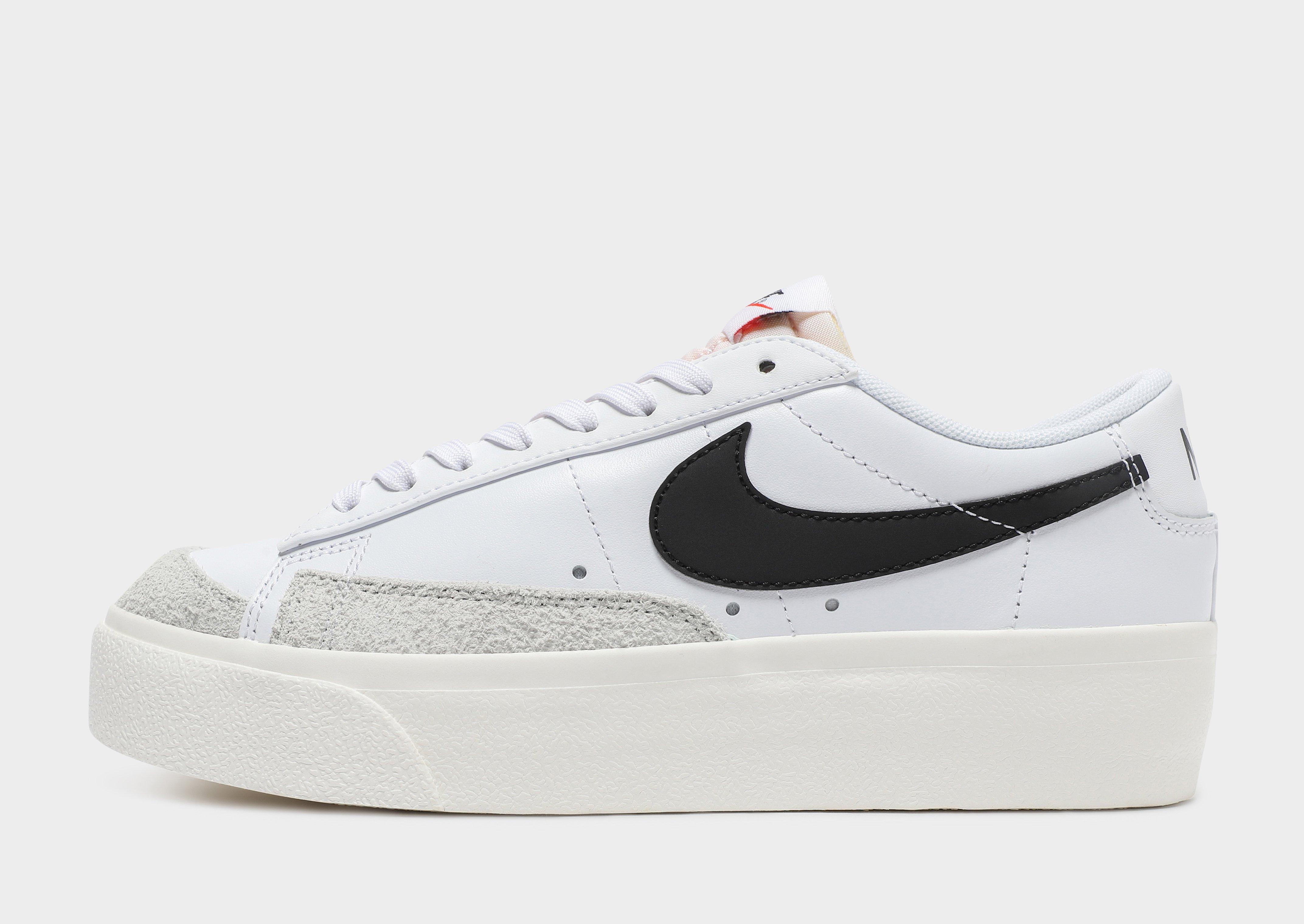 low top nike blazers platform