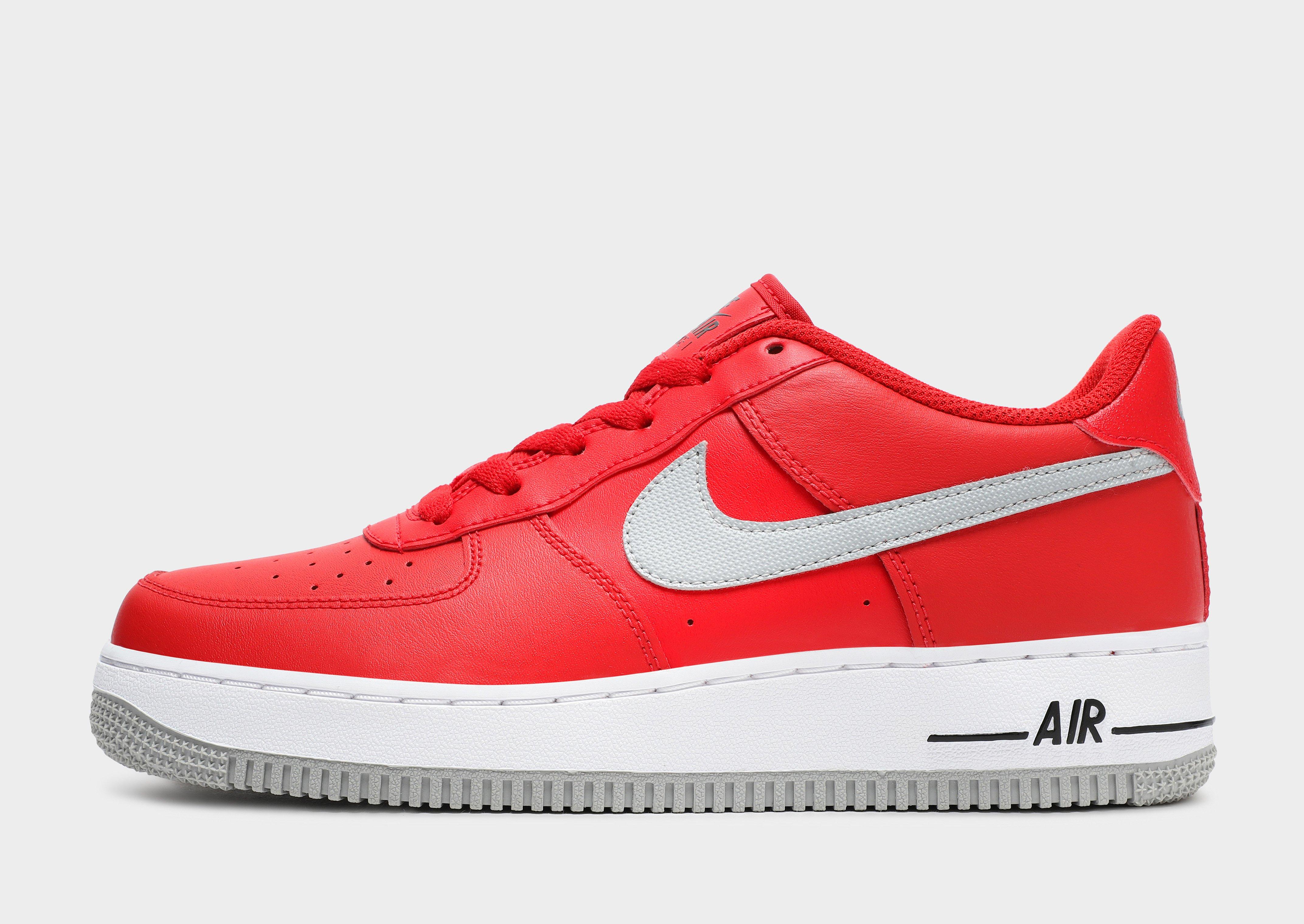 nike air force 1 red junior