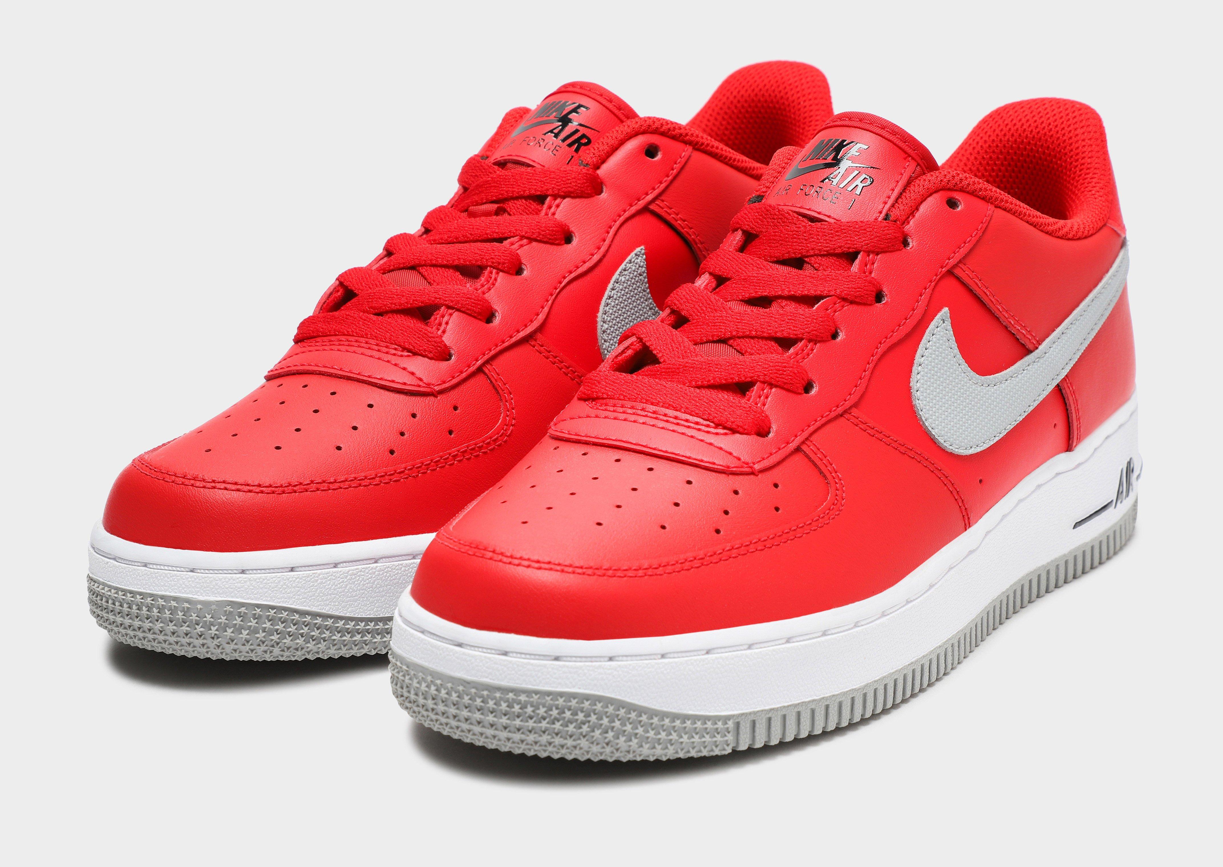 nike air force 1 red junior