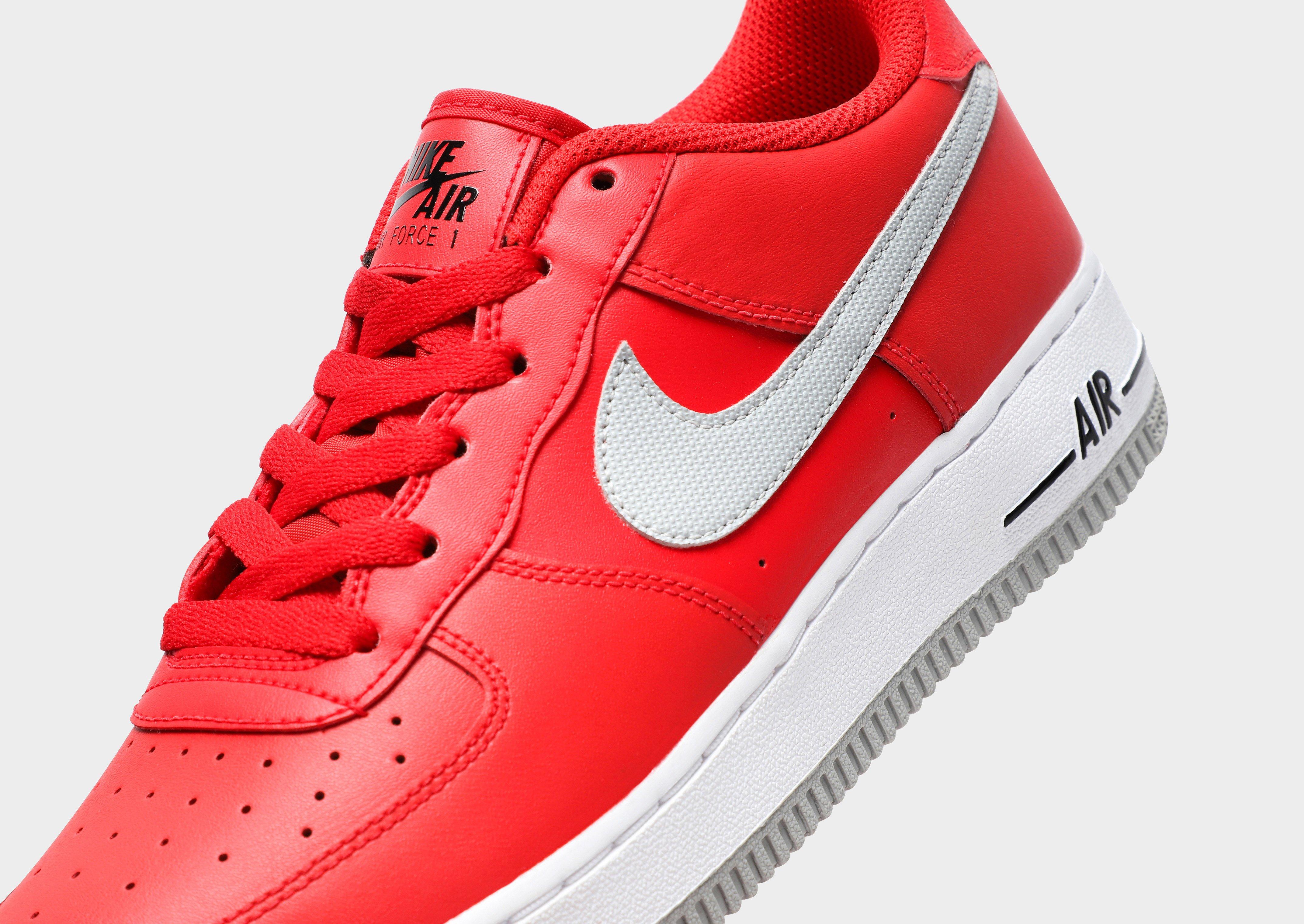 nike air force 1 red junior