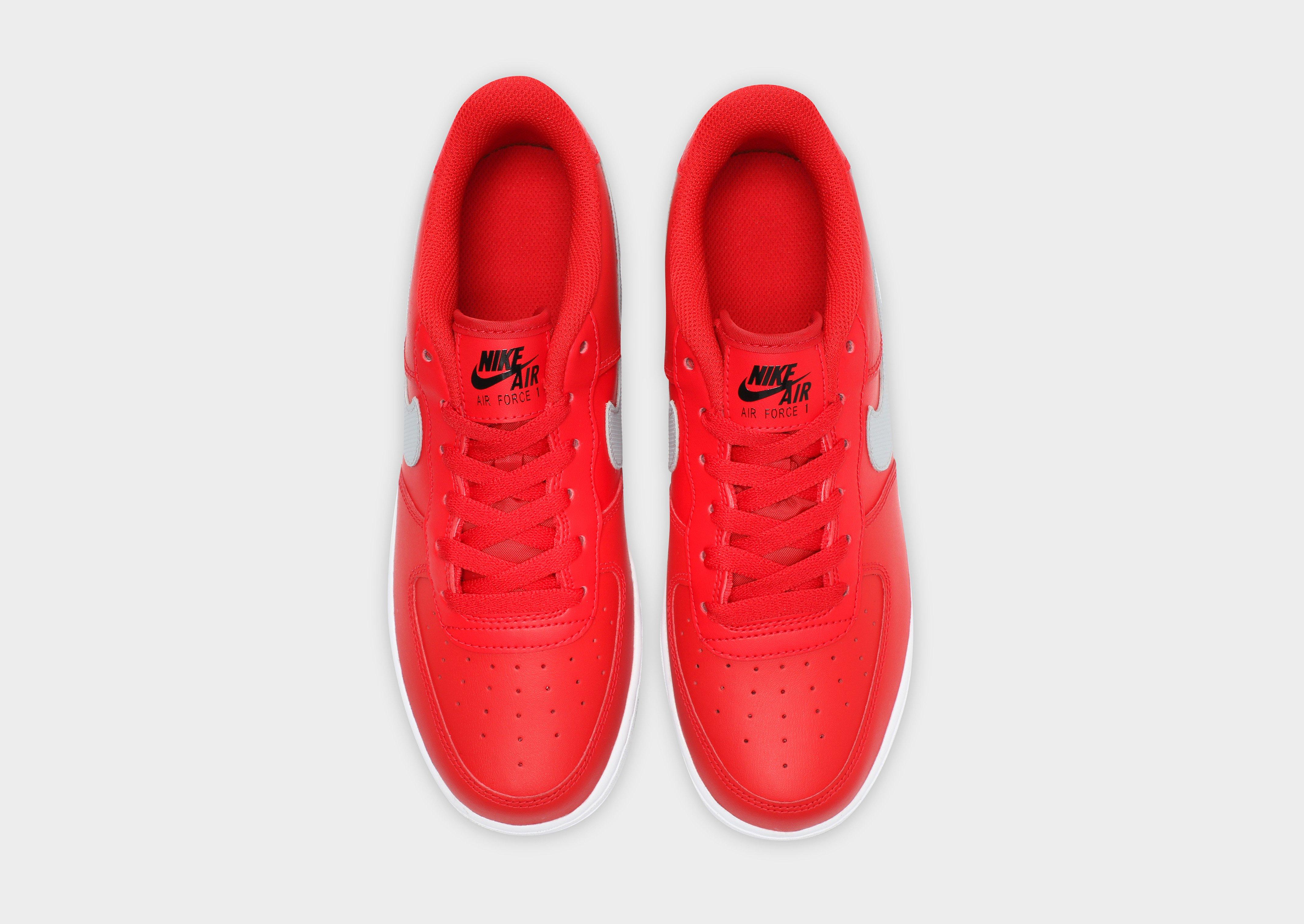 nike air force 1 red junior