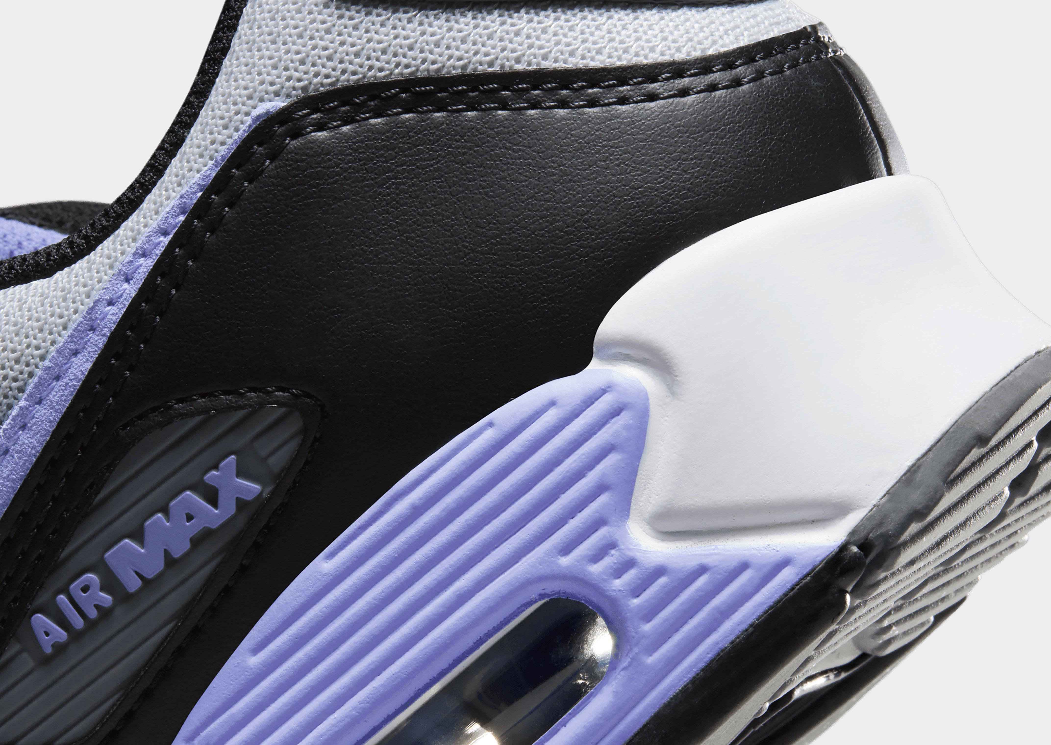Air max 90 purple black white clearance