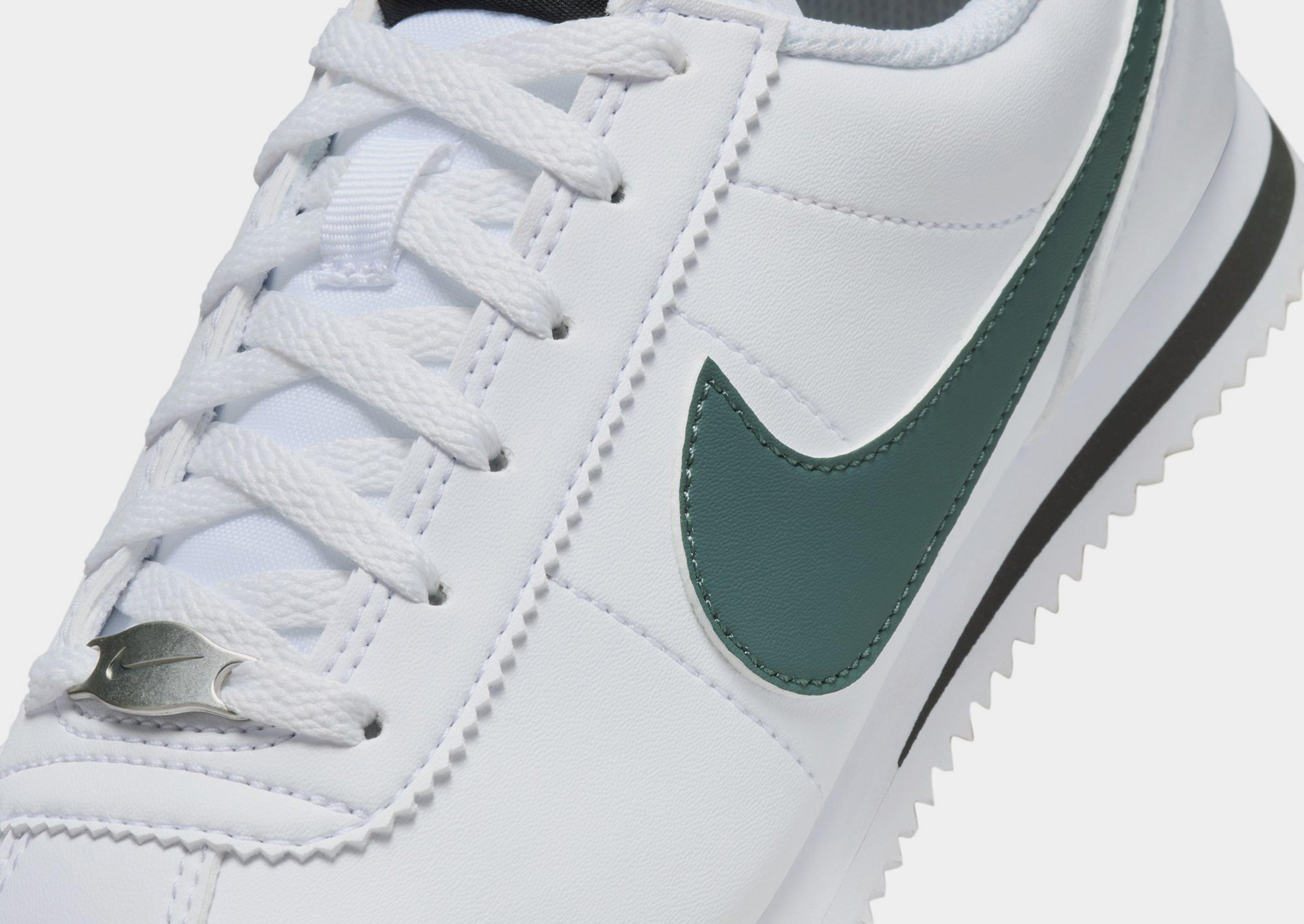 Nike cortez junior white best sale