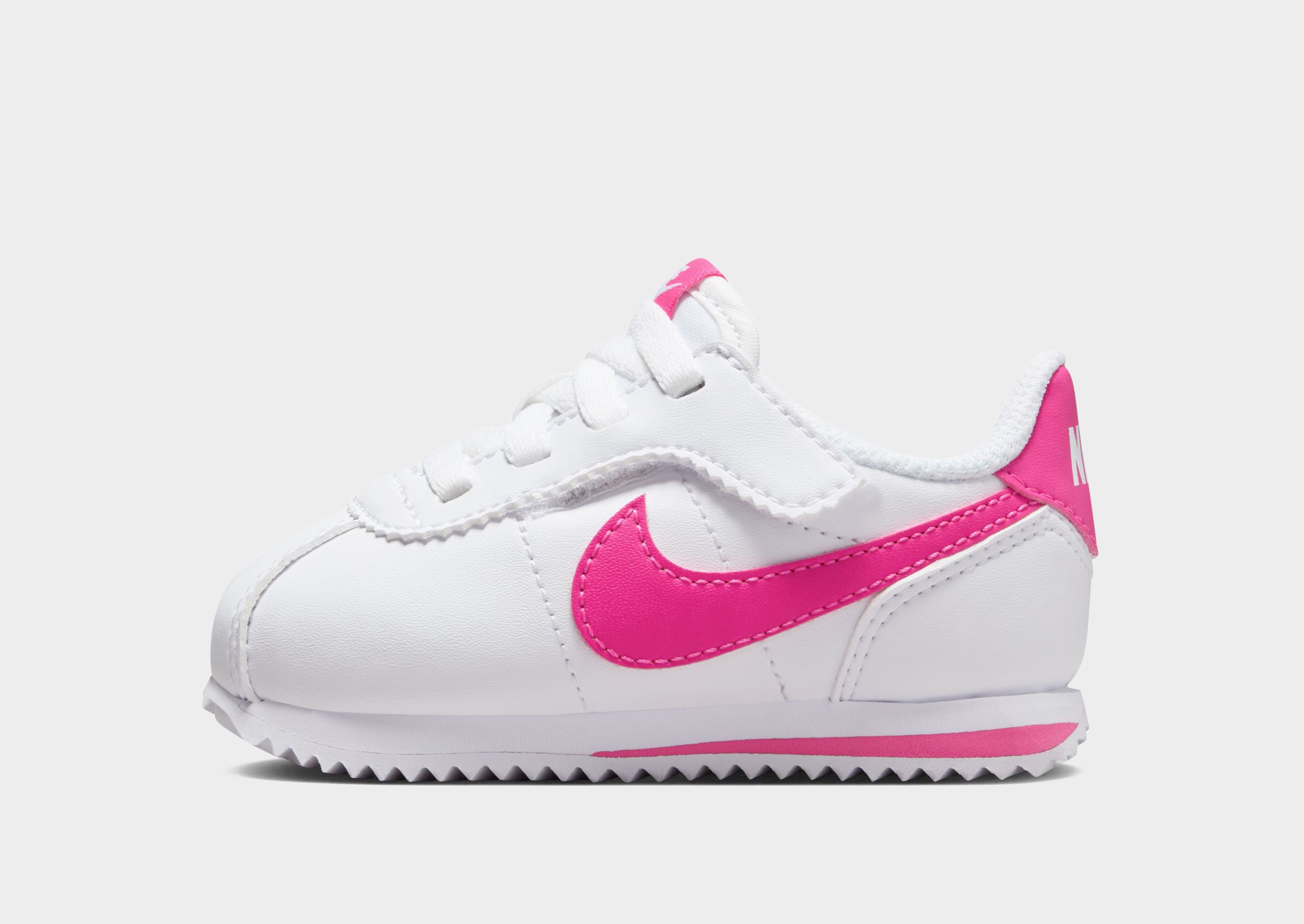 White Nike Cortez EasyOn Infant JD Sports Singapore