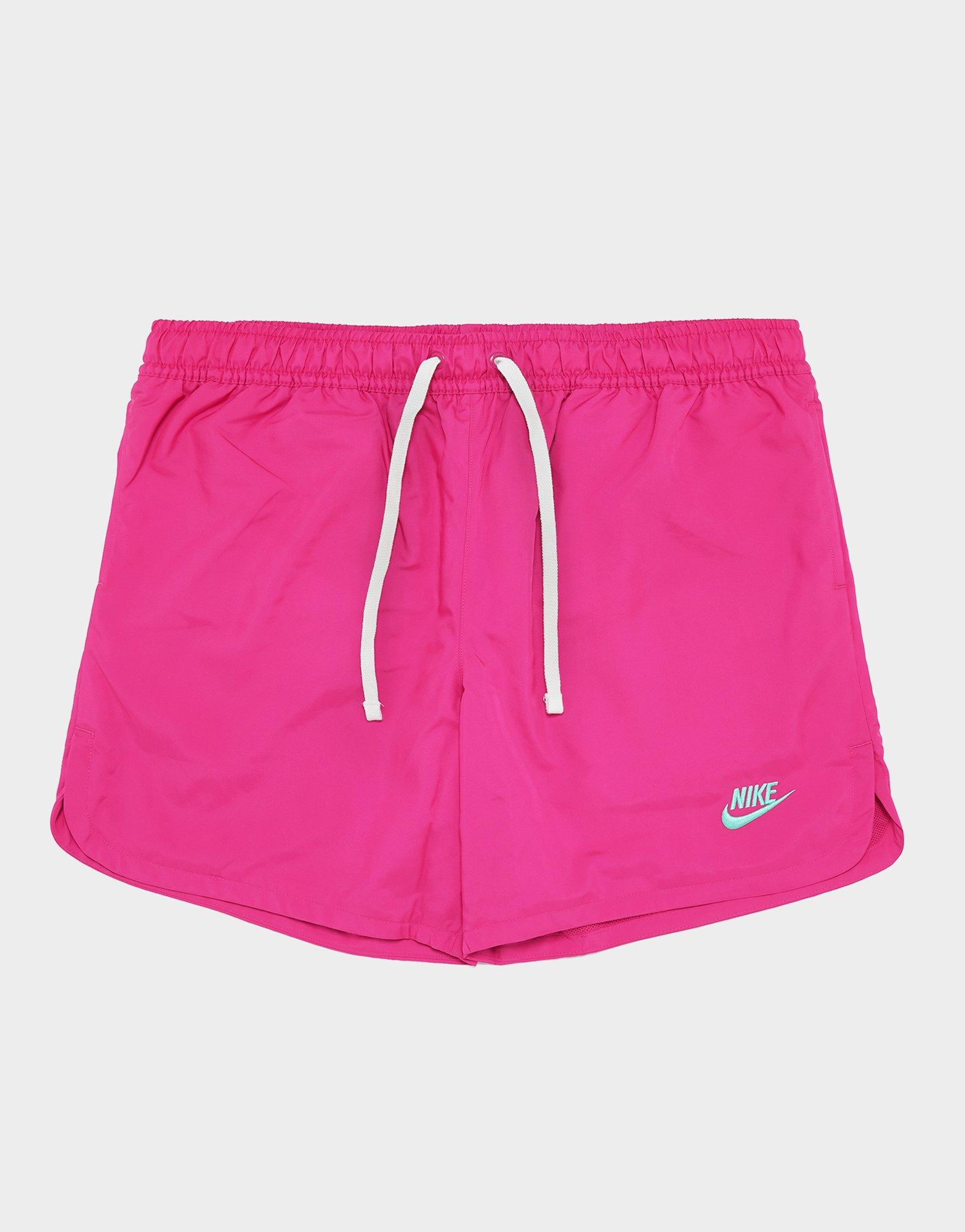 nike ce flow shorts pink