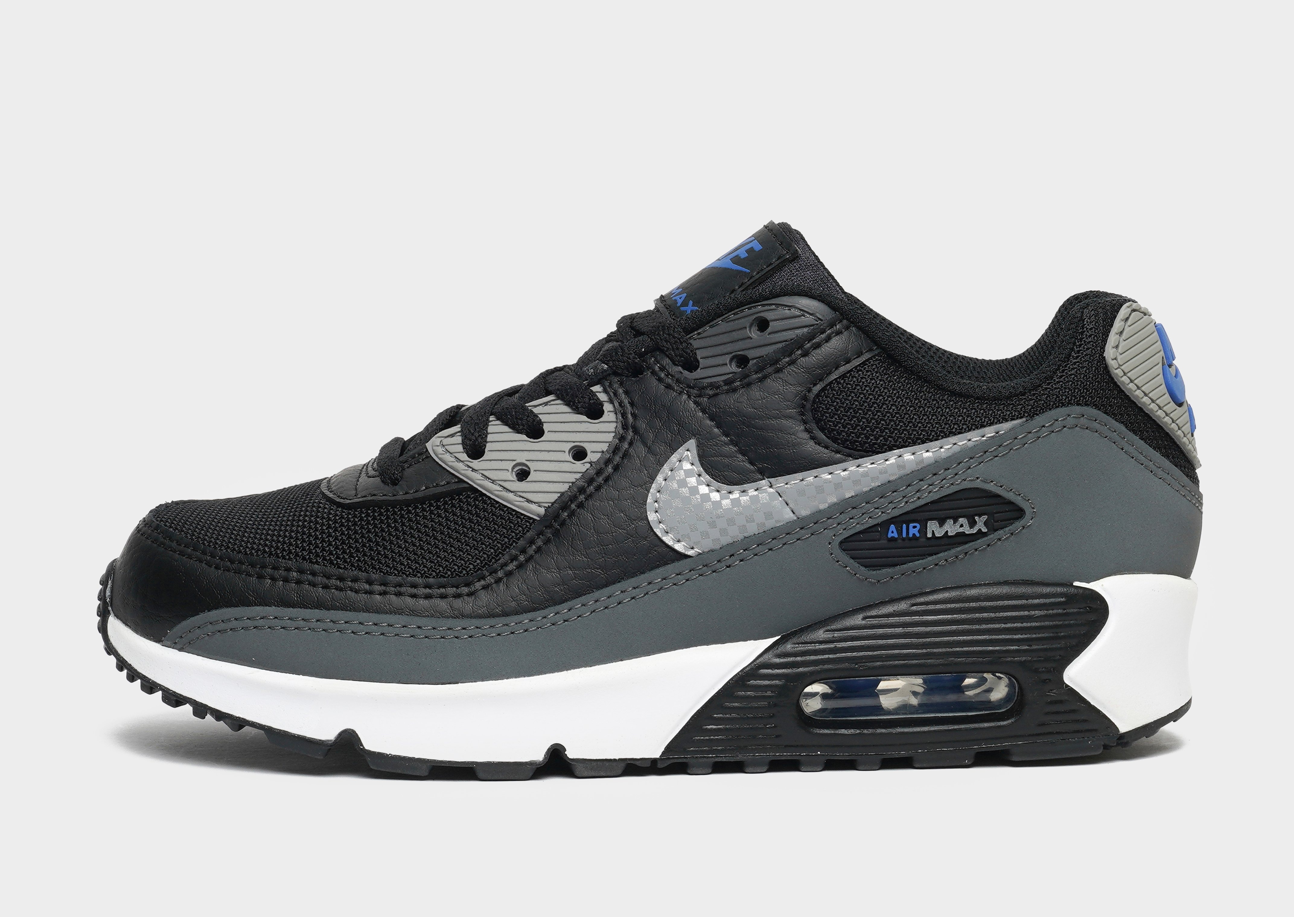 Black Nike Air Max 90 Mesh Junior | JD Sports