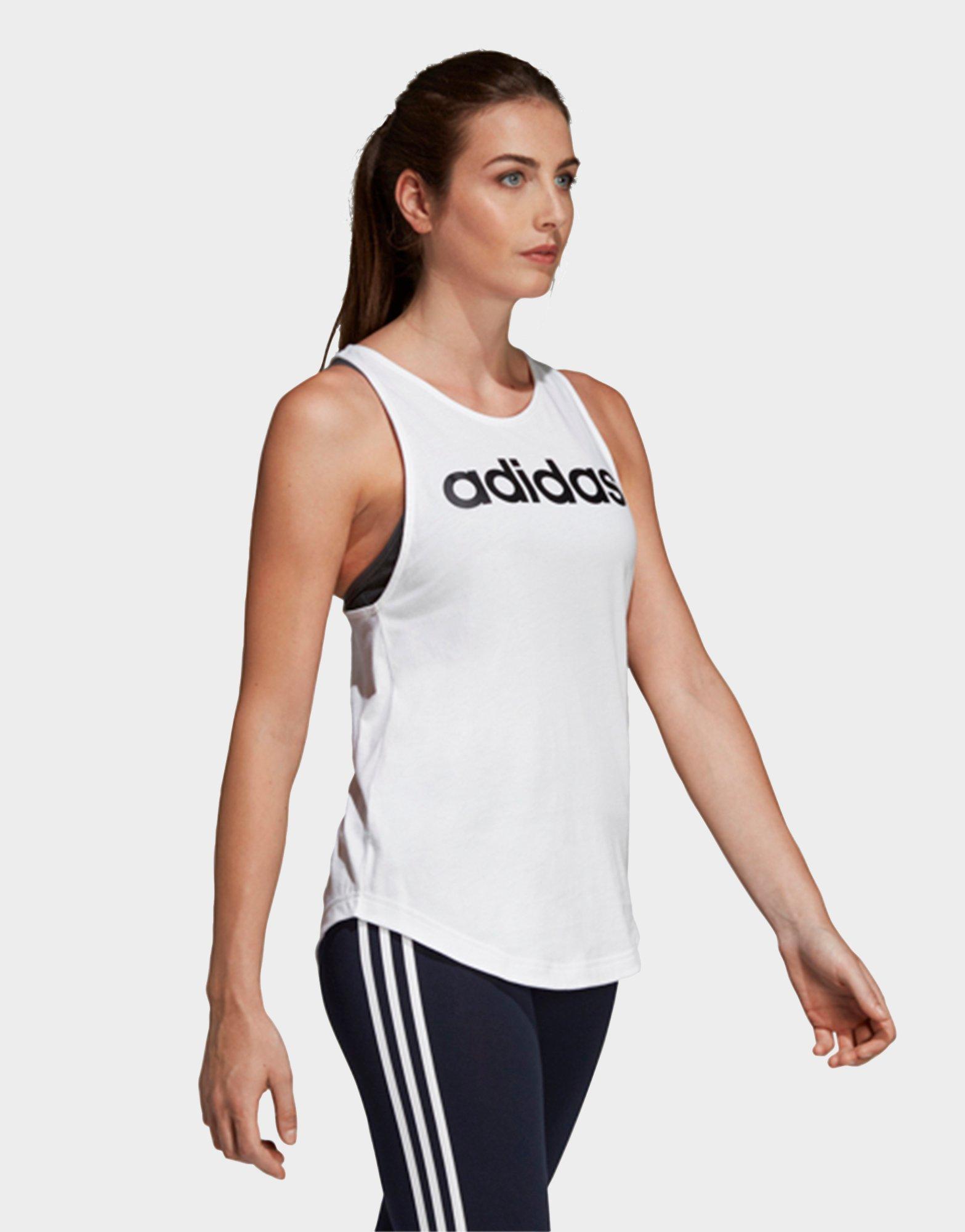 adidas linear tank top ladies