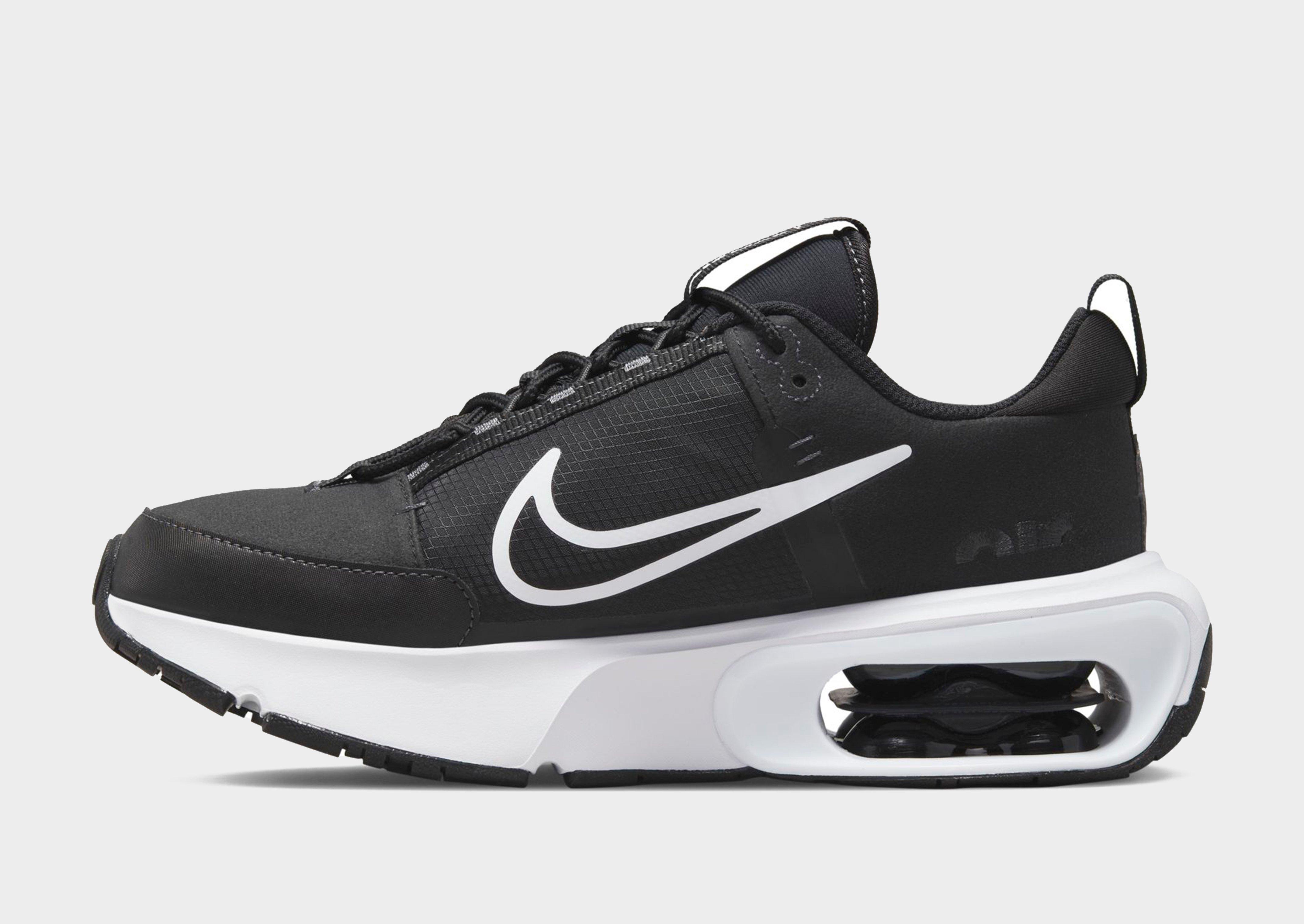nike air max interlock sneakers in black