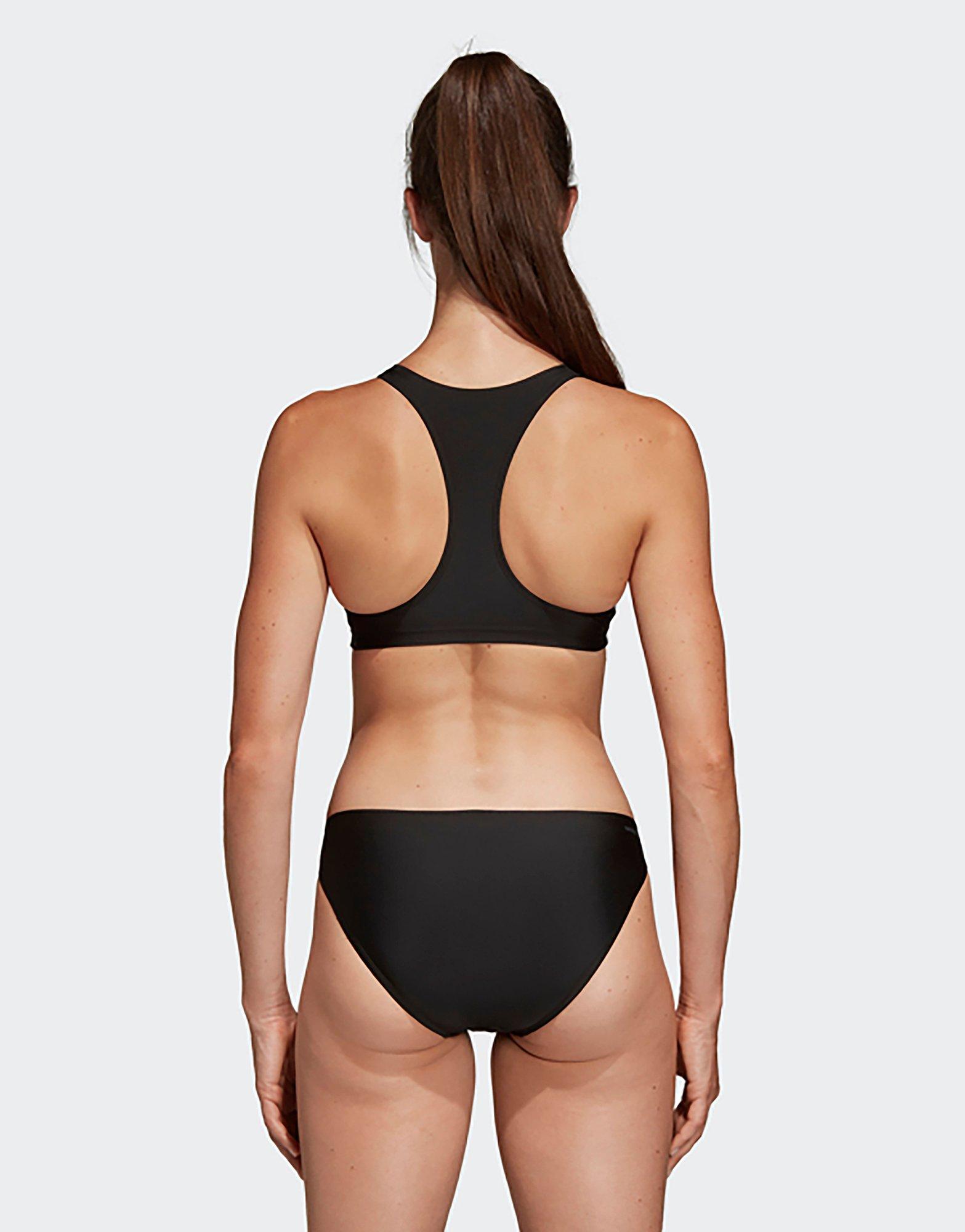 adidas 3 stripe 2 piece performance bikini
