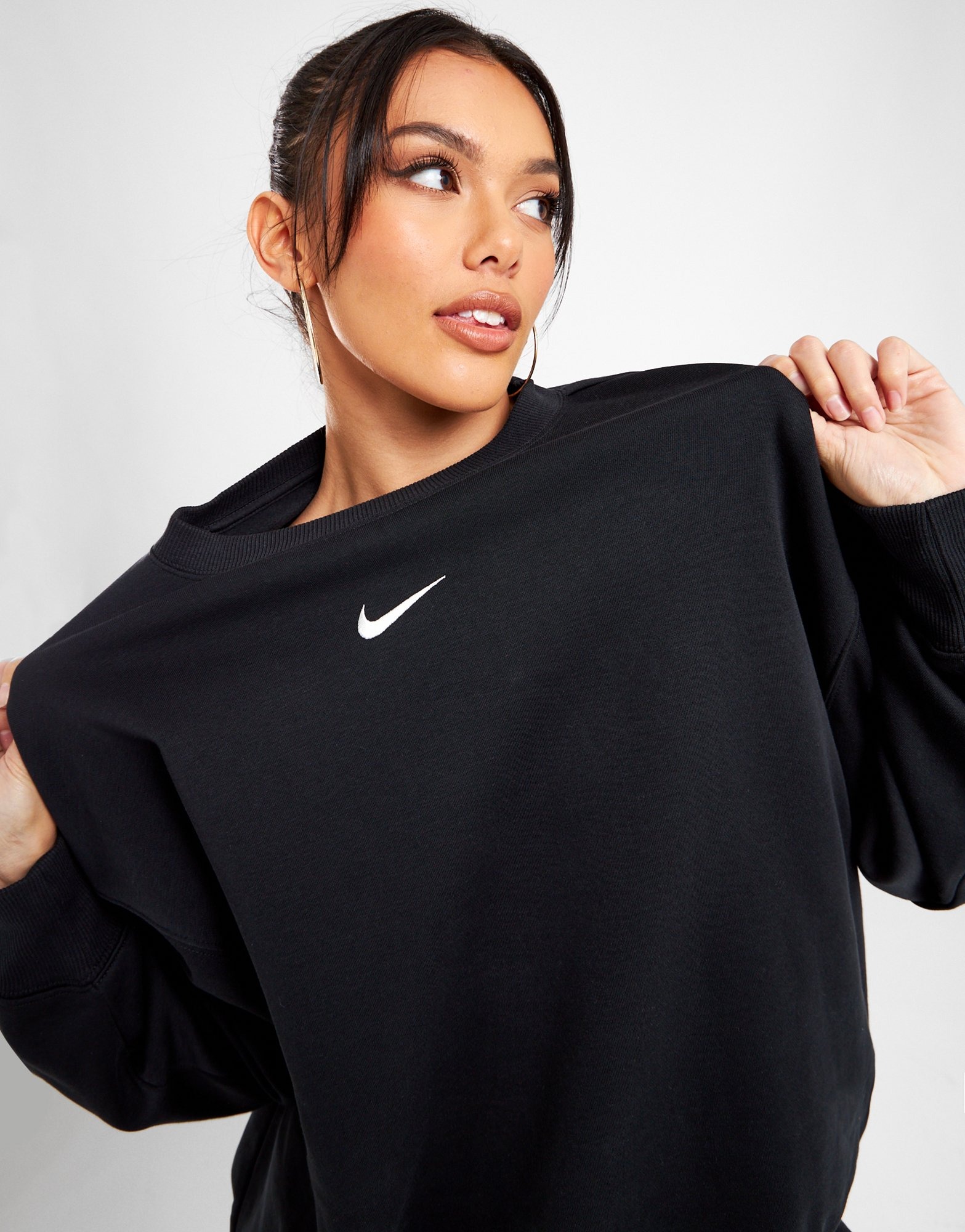 Black Nike Trend Oversized Sweatshirt - JD Sports