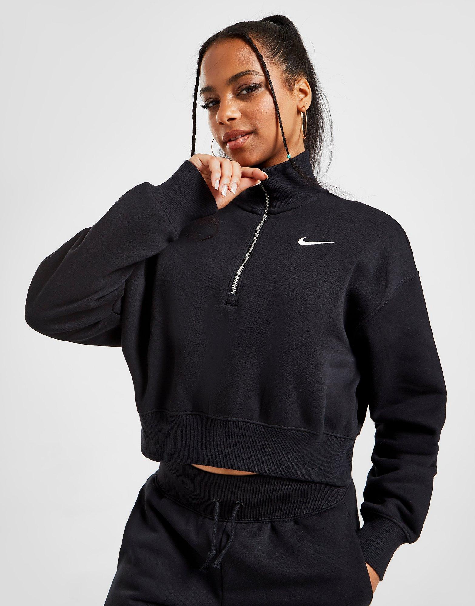 Nike 1/4 Zip Crop Sweatshirt