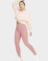 Nike 7/8-legging met hoge taille, zakken en medium ondersteuning voor dames Universa