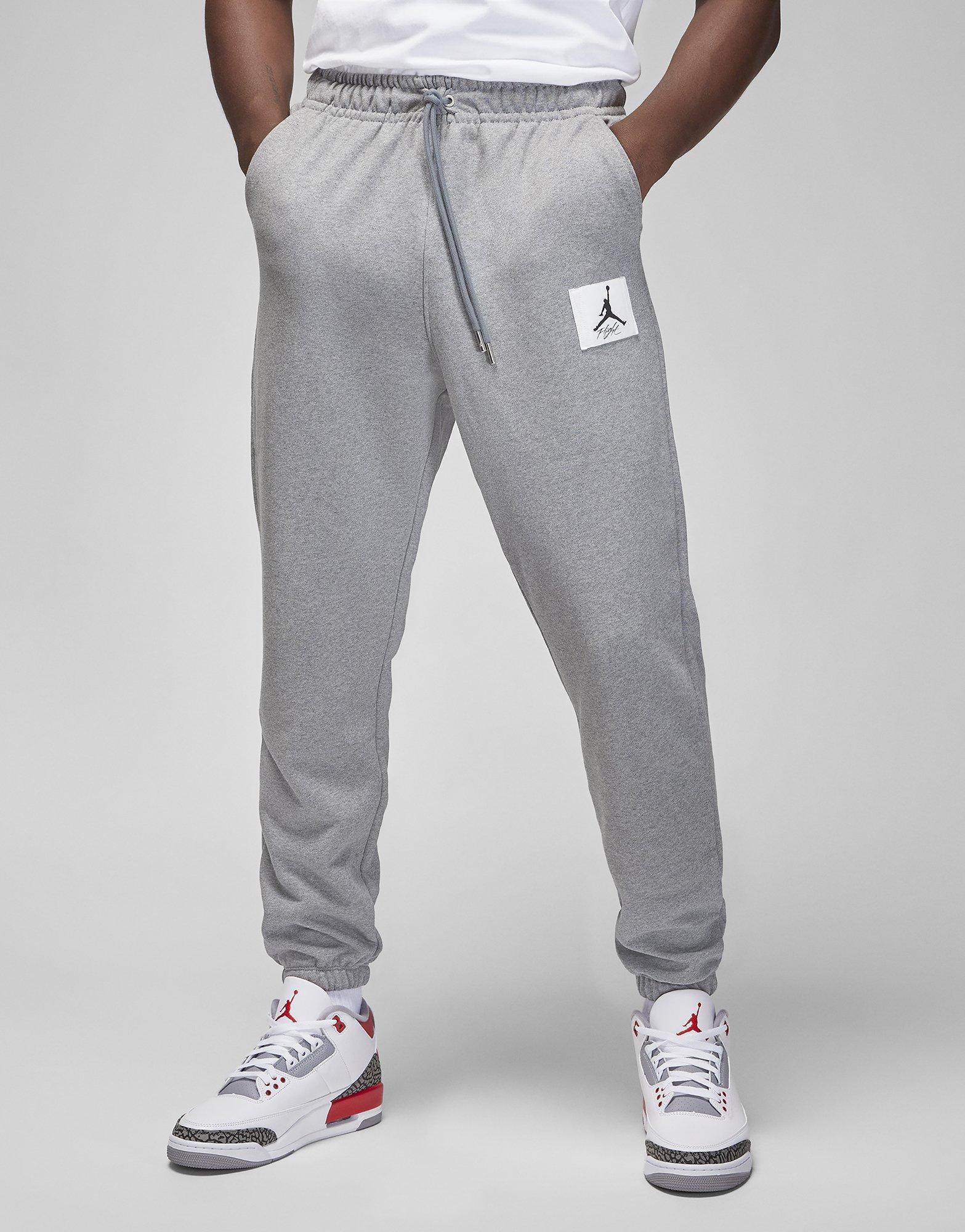 Nike air fleece pants grey online