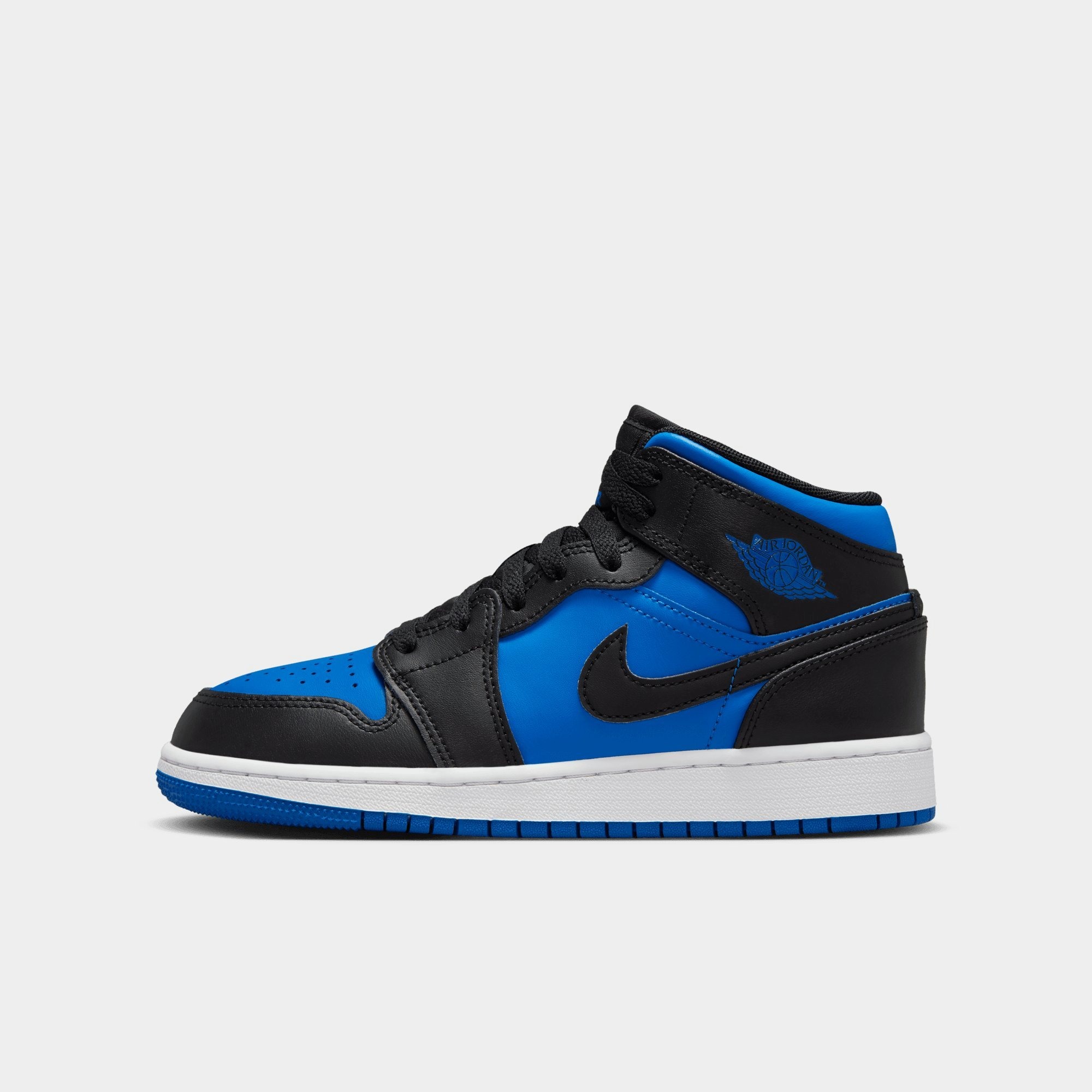 Black Jordan Air 1 Mid Junior | JD Sports Malaysia