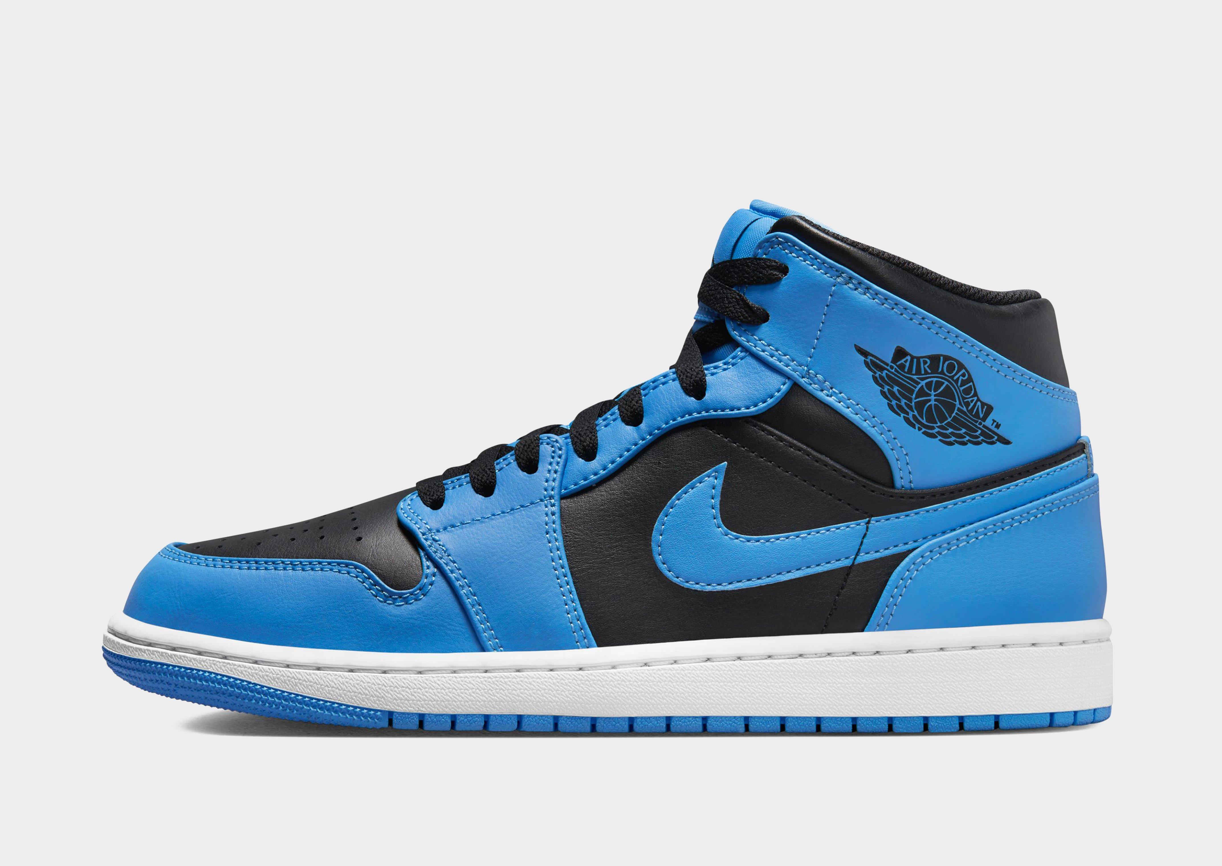 Blue Jordan Air 1 Mid JD Sports Singapore