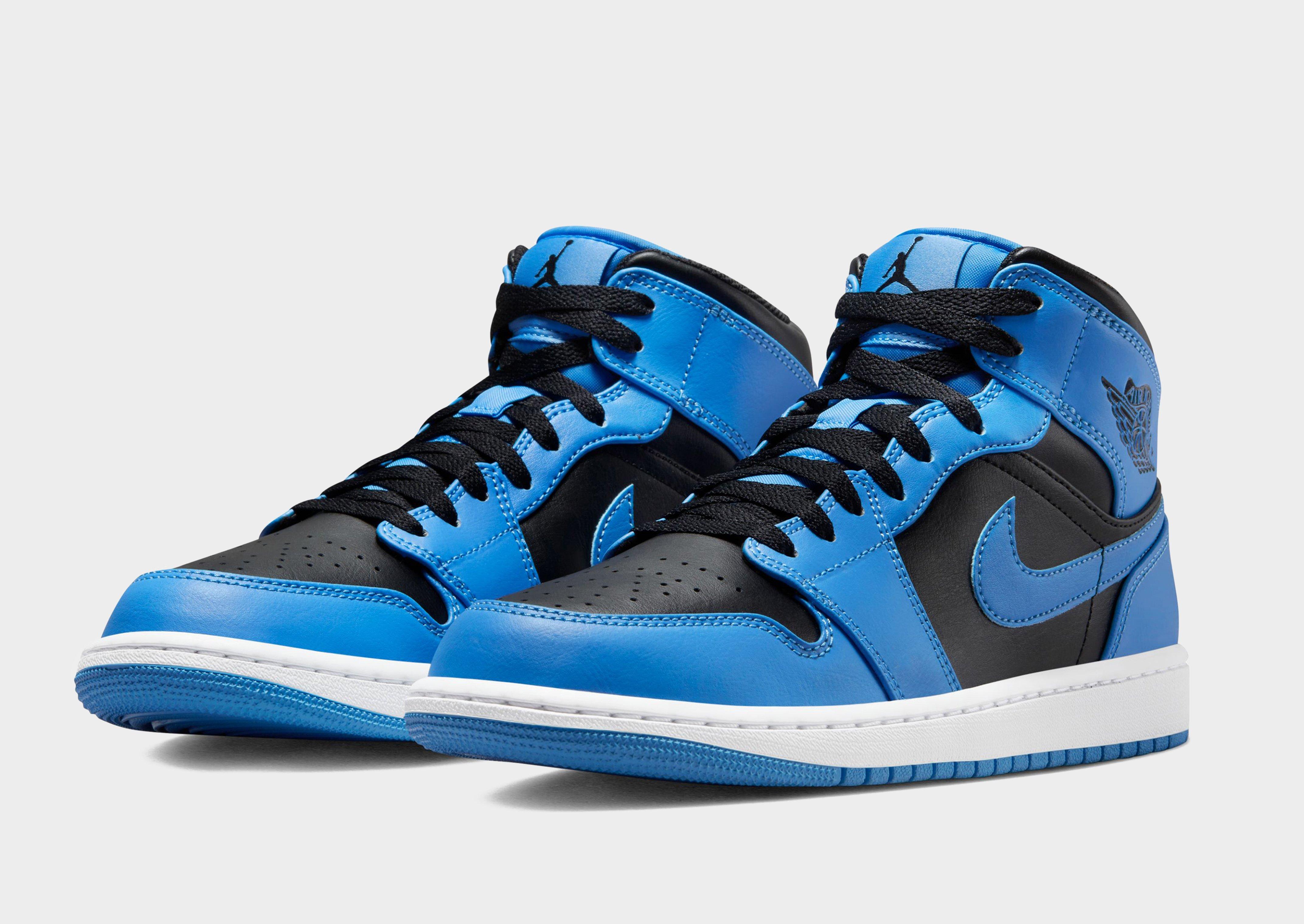 Air jordan 1 on sale mid blue lagoon