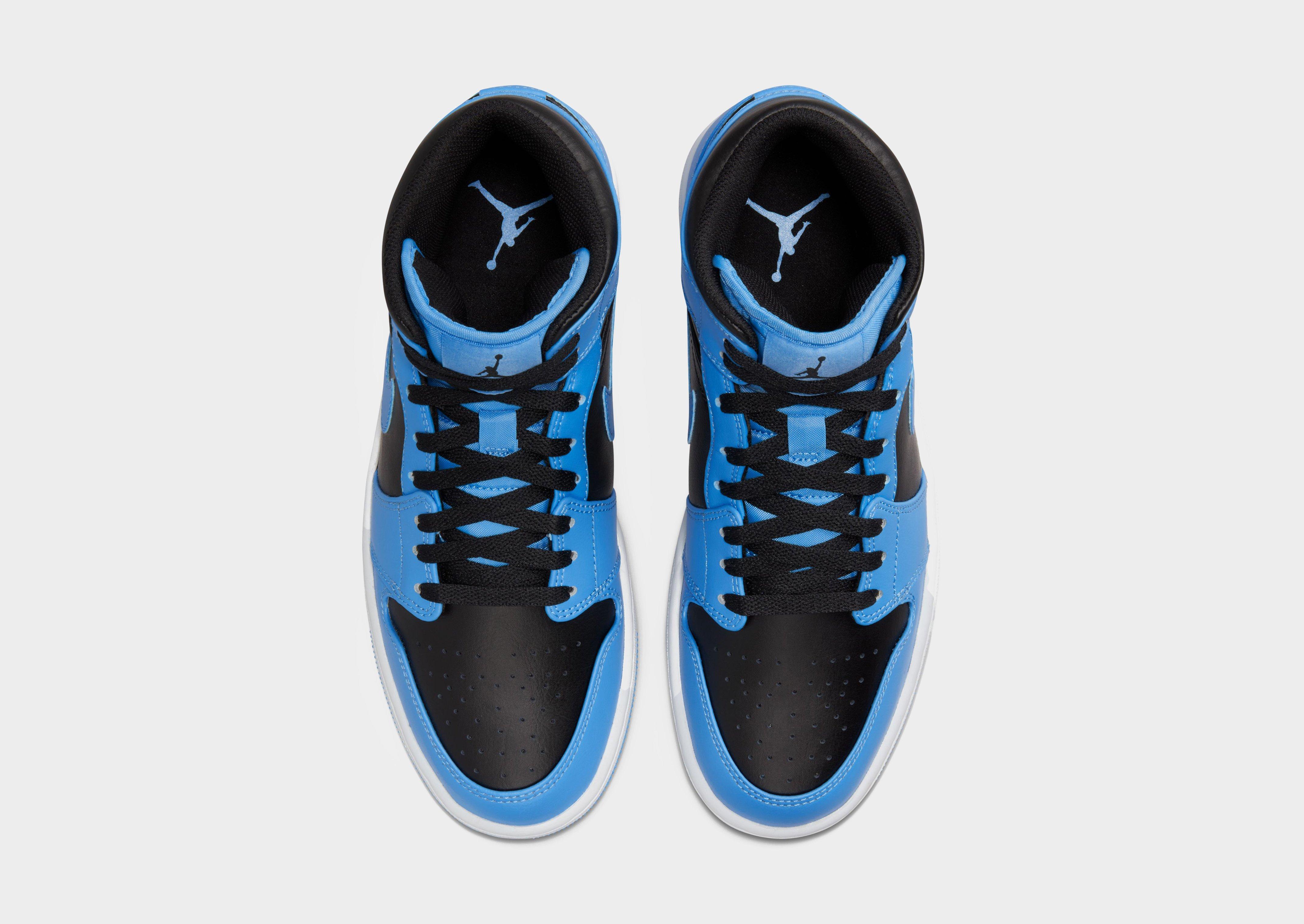 Air jordan 1 store mid blue white