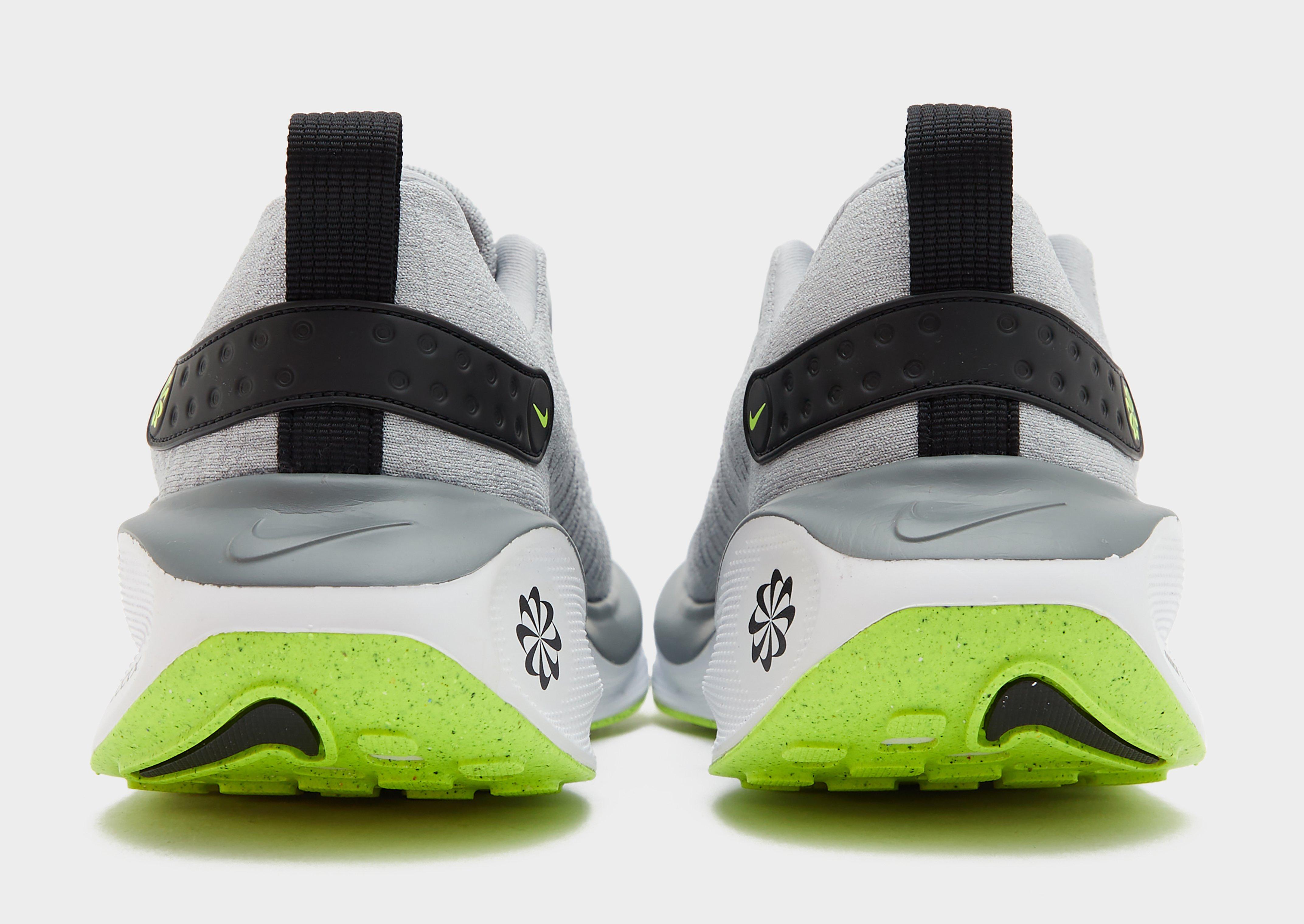 nike react grey and green